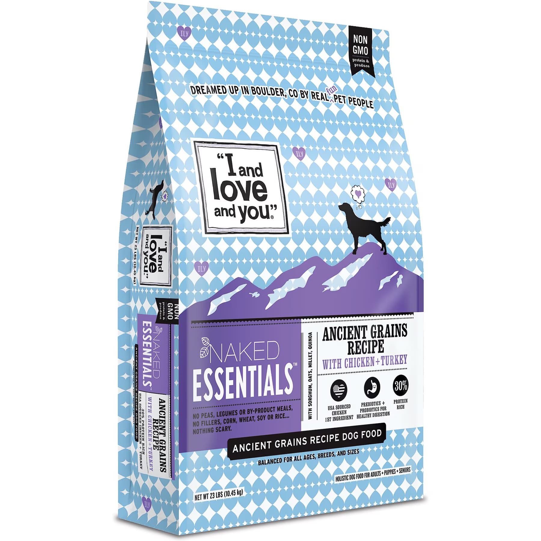 I and Love and You I and Love and You Naked Essentials Ancient Grain Chicken and Turkey Recipe Chicken & Turkey Dry Dog Food