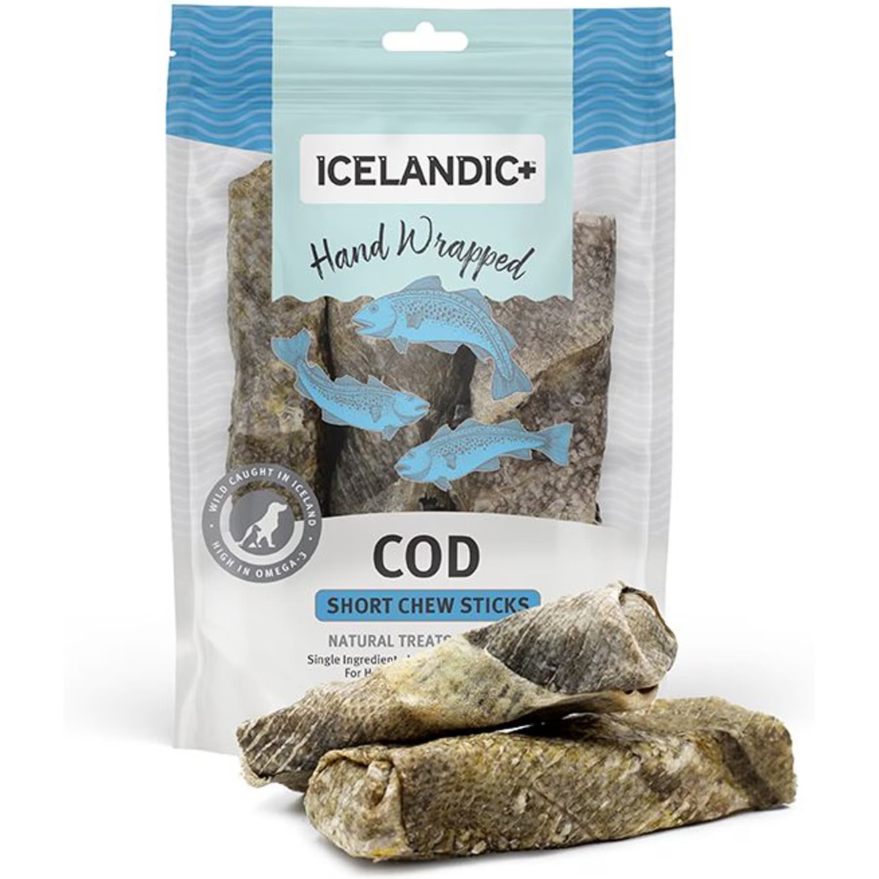 Icelandic+ Icelandic+ Cod Short Chew Sticks Dog Treats