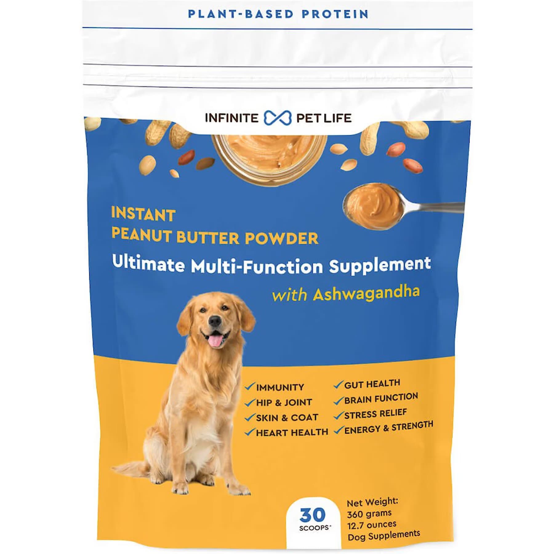 Infinite Pet Life Infinite Pet Life Ultimate Multi-Function Powder Supplement for Dogs, 30 servings