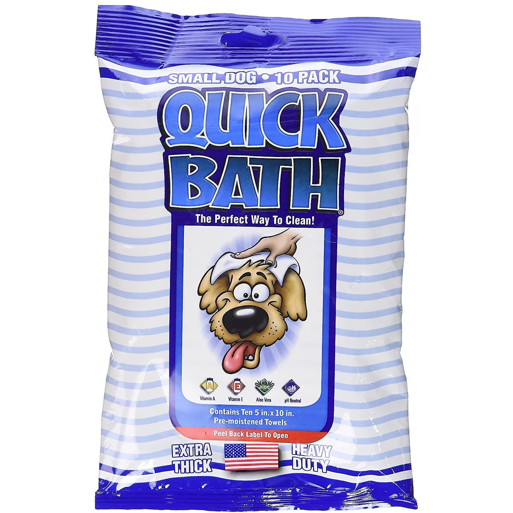 International Veterinary Sciences International Veterinary Sciences Quick Bath Small Breed Dog Wipes