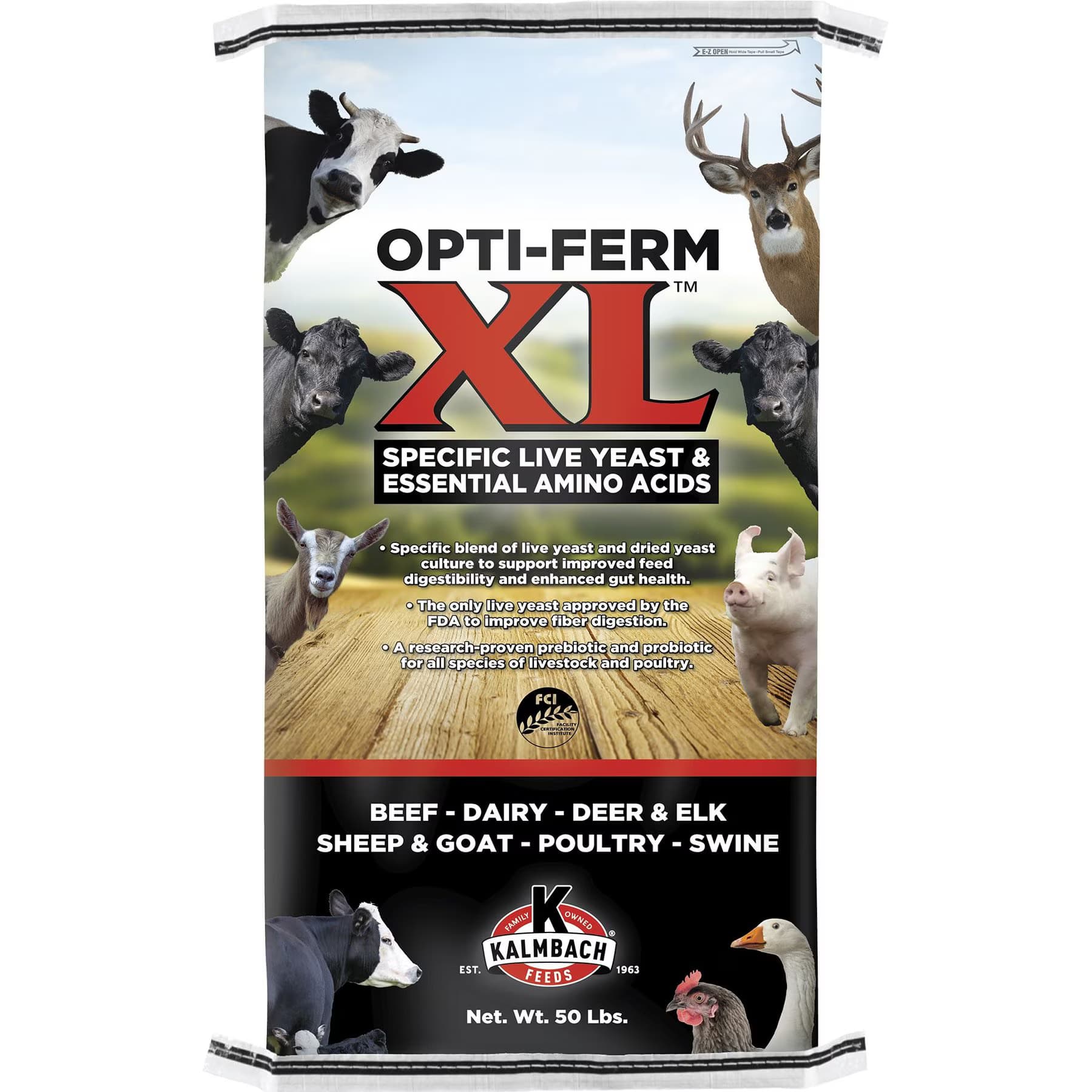 Kalmbach Feeds Kalmbach Feeds Opti-Ferm X-Large Yeast Livestock Feed