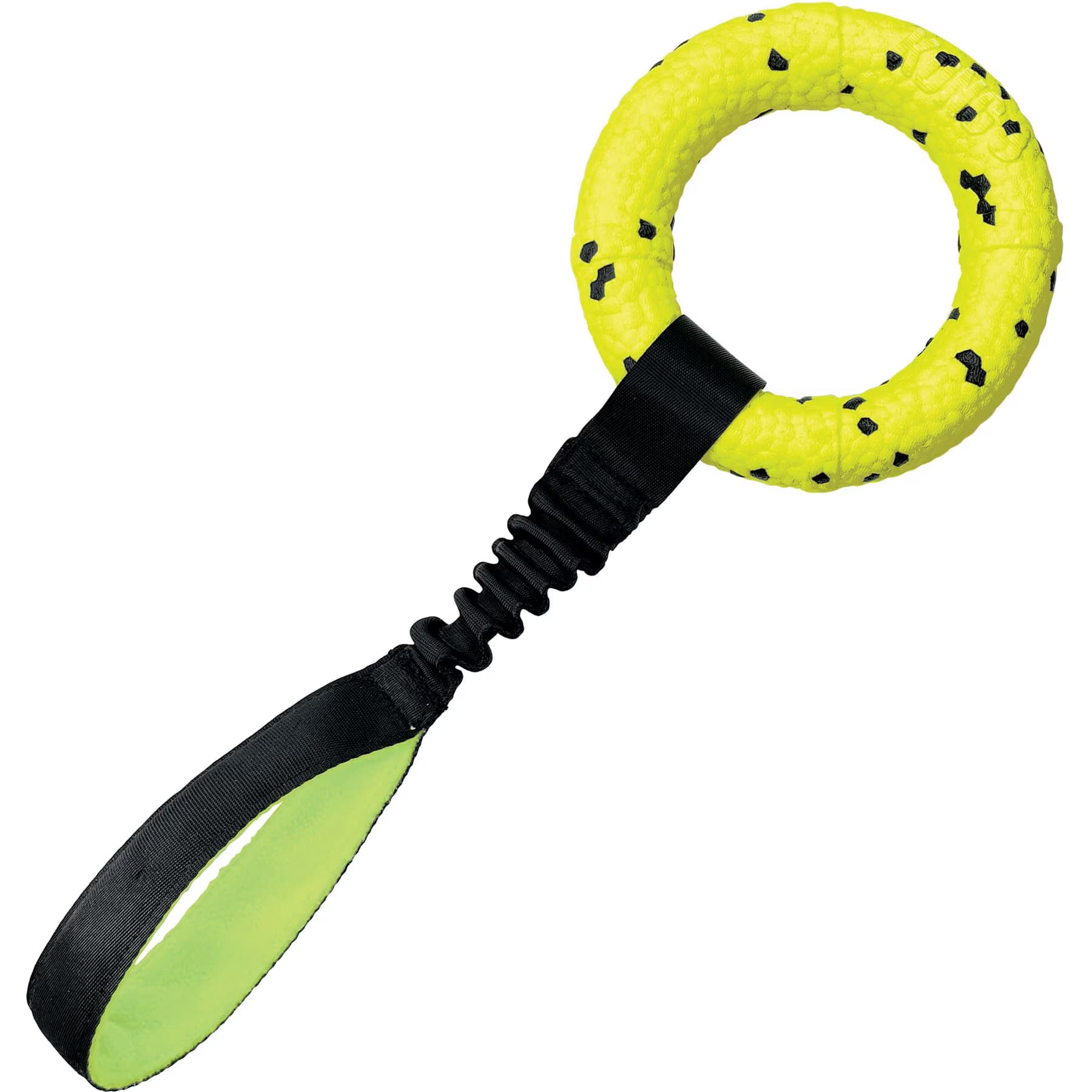 KONG KONG Reflex Tug Dog Toy, Yellow, Medium
