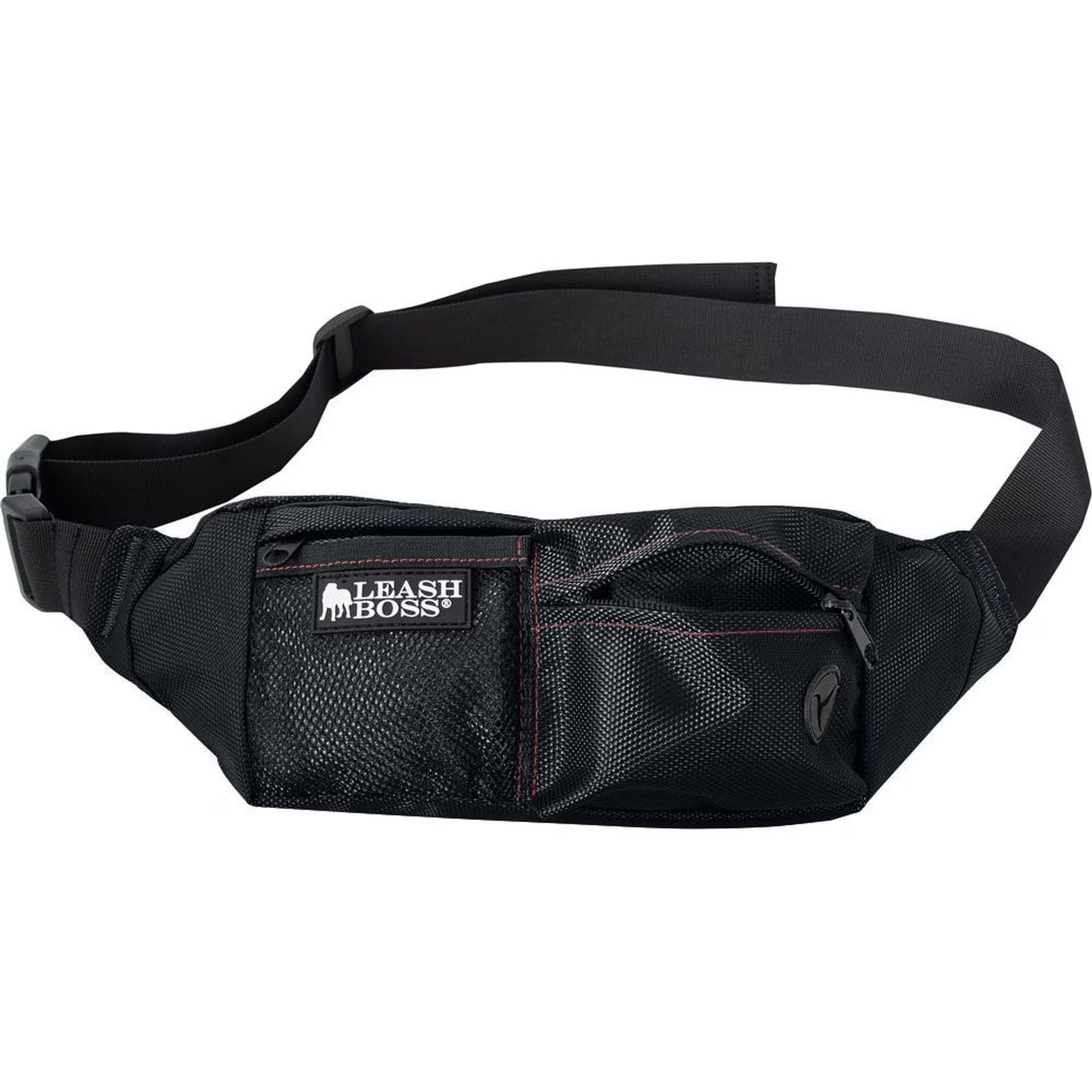 Leash Boss Leash Boss Training Waist Belt, Black