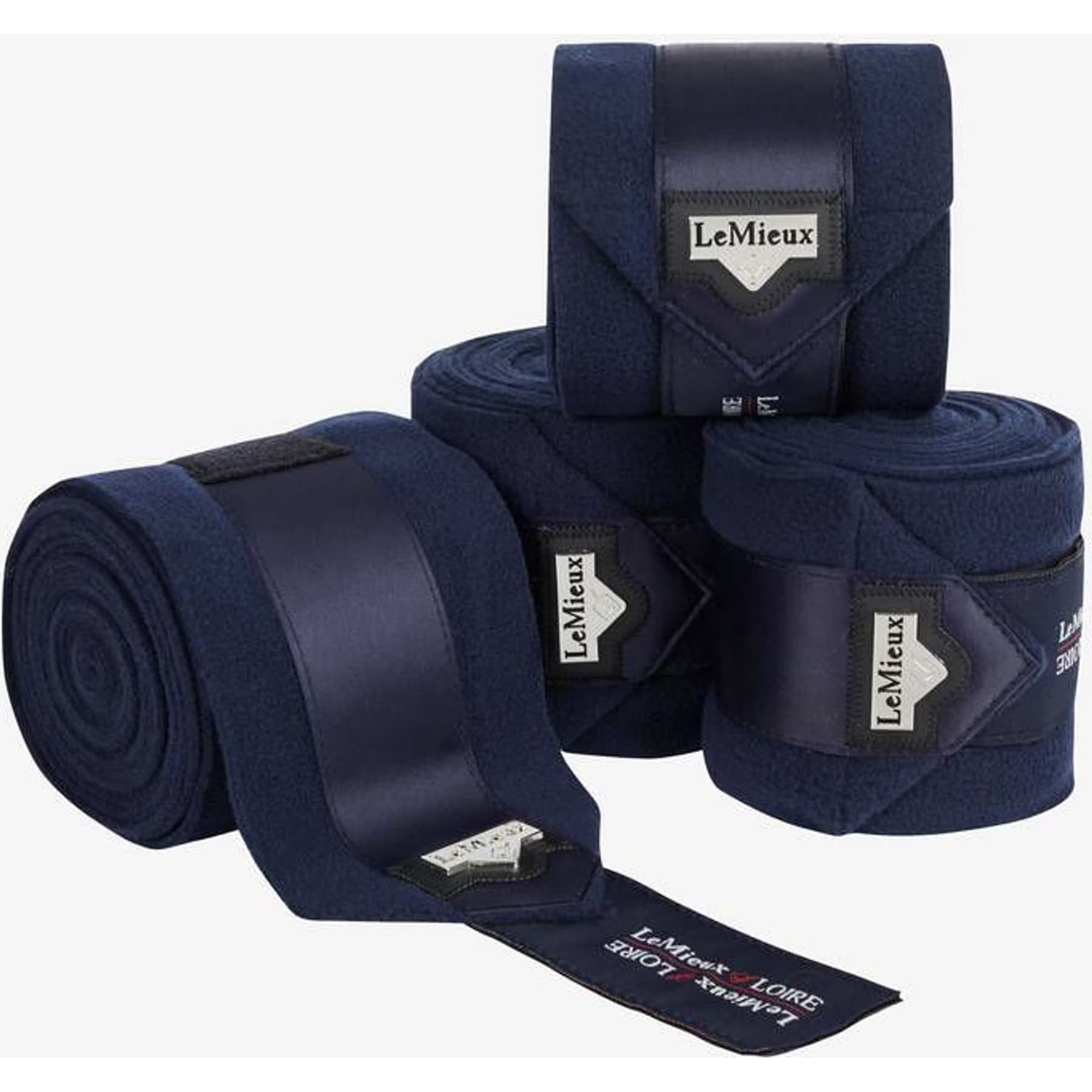 LeMieux LeMieux Loire Polo Horse Bandages, Large, Navy