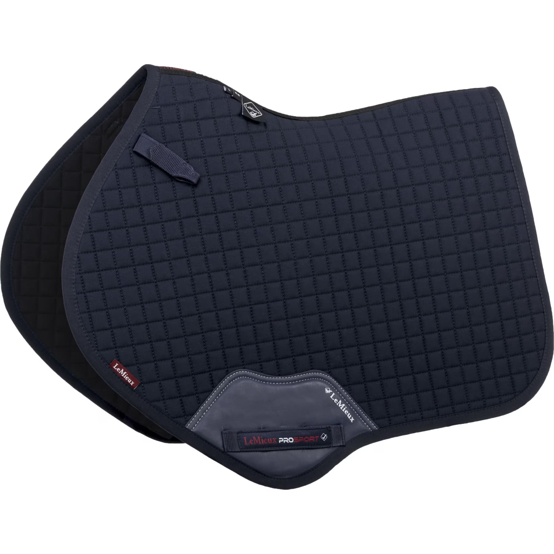 LeMieux LeMieux Suede Close Contact Square, Navy