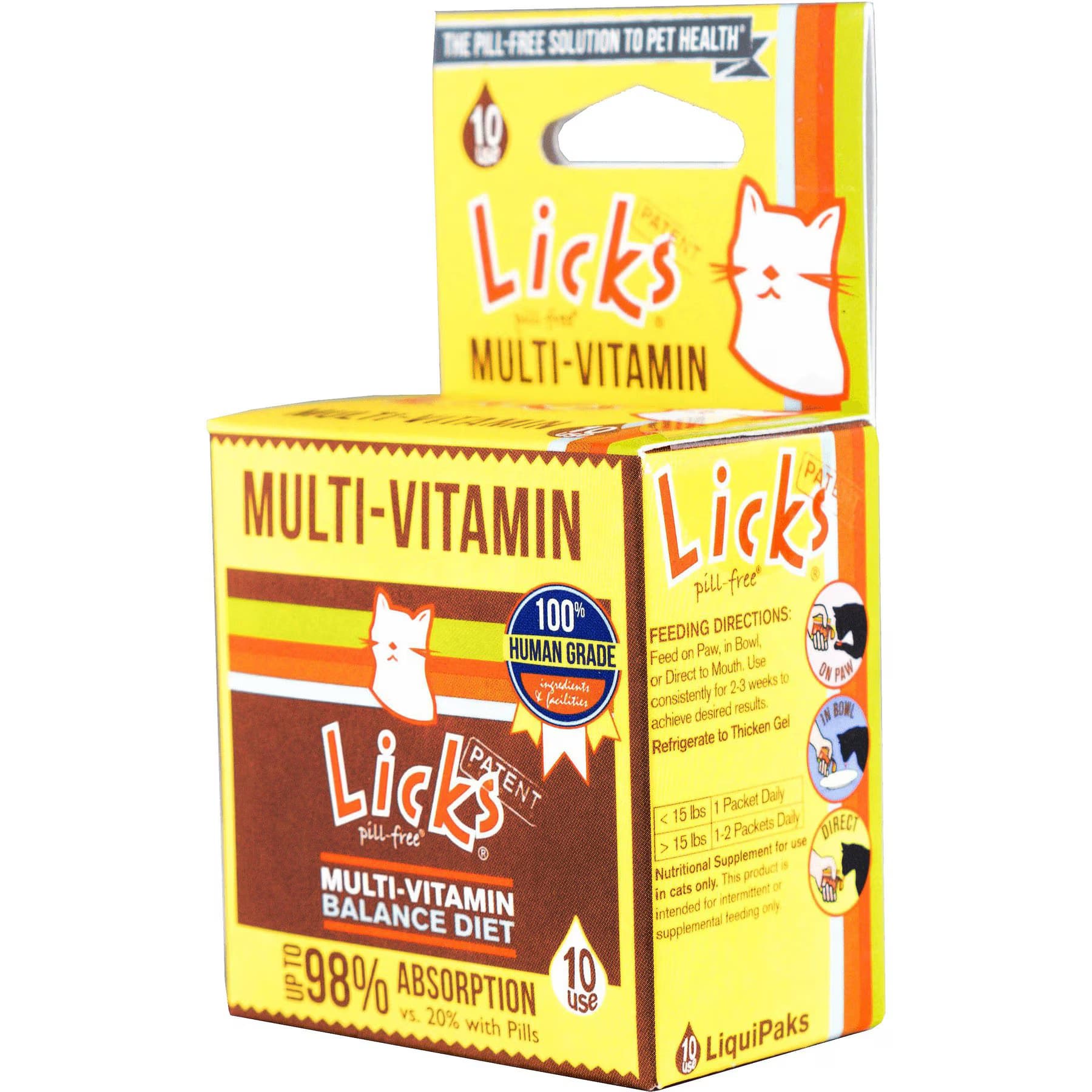 Licks Pill-Free MULTI-VITAMIN Cat Supplement — view 2