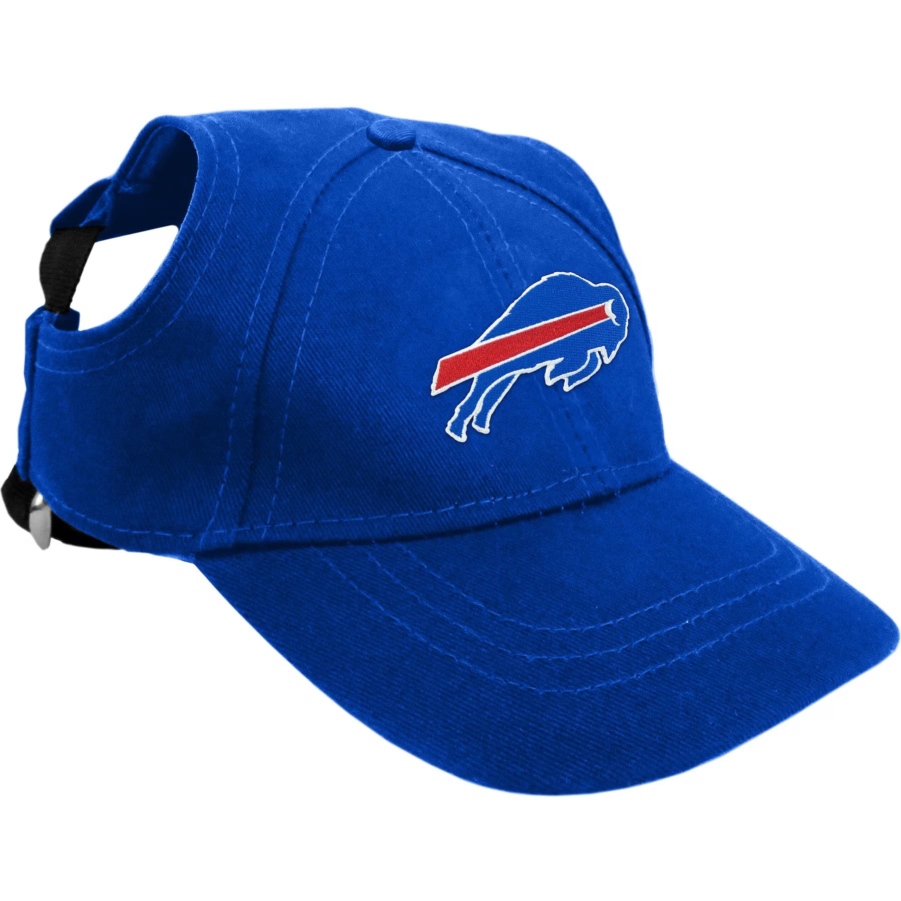 Littlearth NFL Dog & Cat Baseball Hat, Buffalo Bills, X-Small — view 4