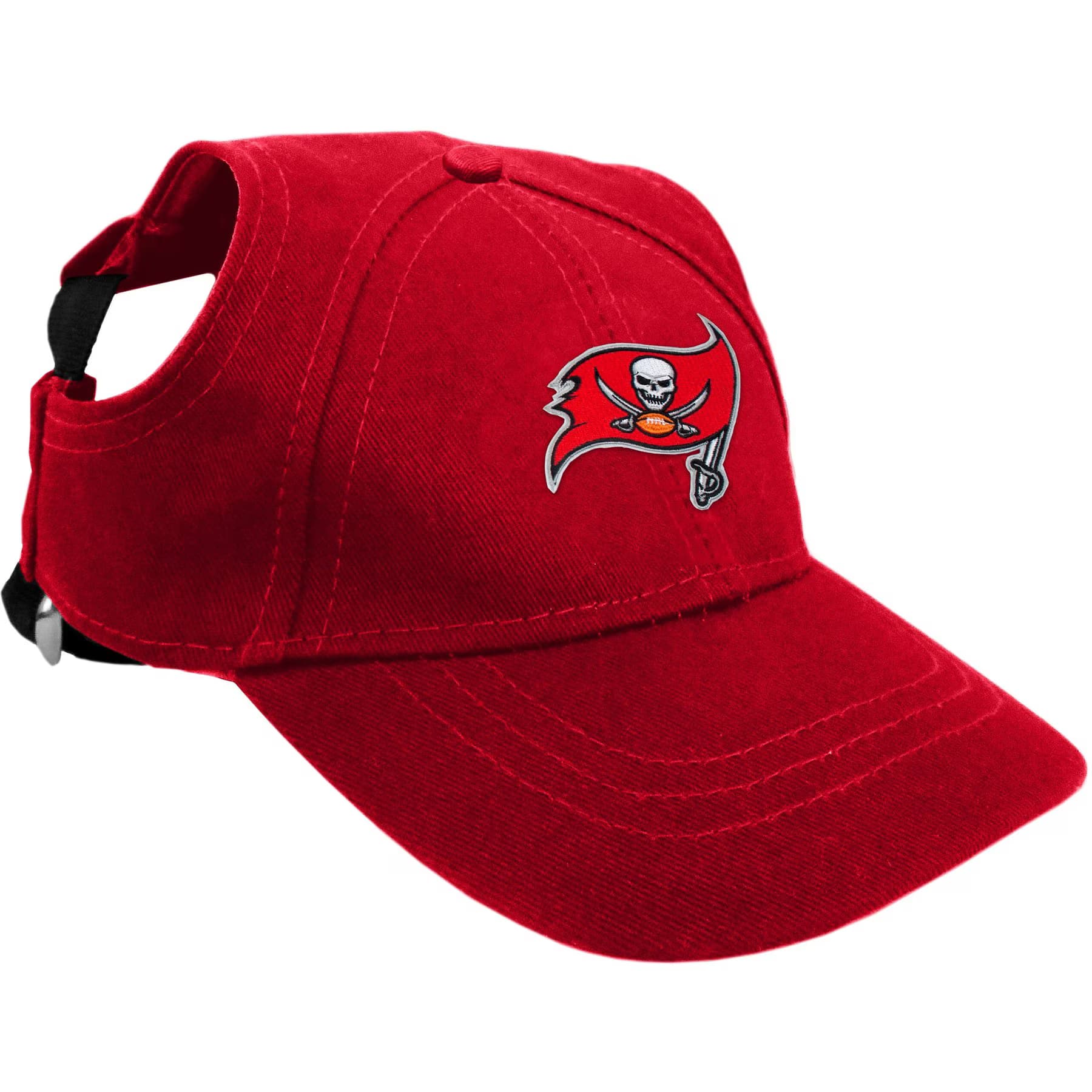 Littlearth NFL Dog & Cat Baseball Hat, Tampa Bay Buccaneers, X-Large — view 3
