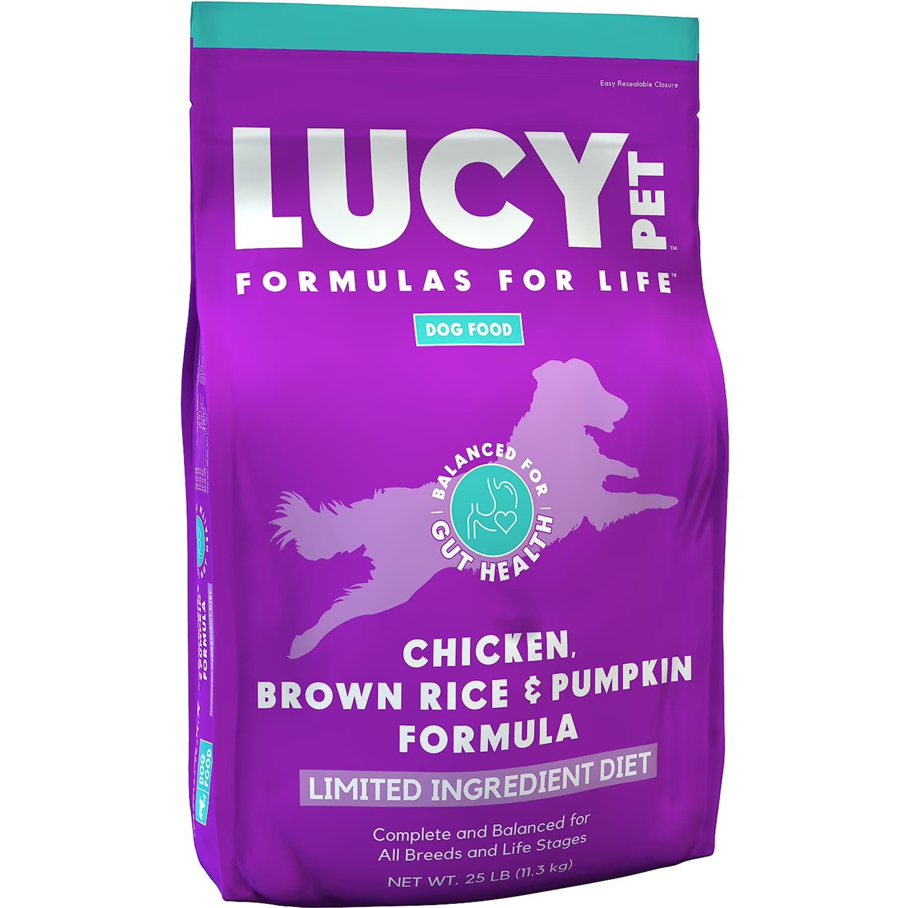 Lucy Pet Products Limited Ingredient Diet Chicken, Brown Rice & Pumpkin Formula Chicken Brown Rice & Pumpkin Dry Dog Food — view 2