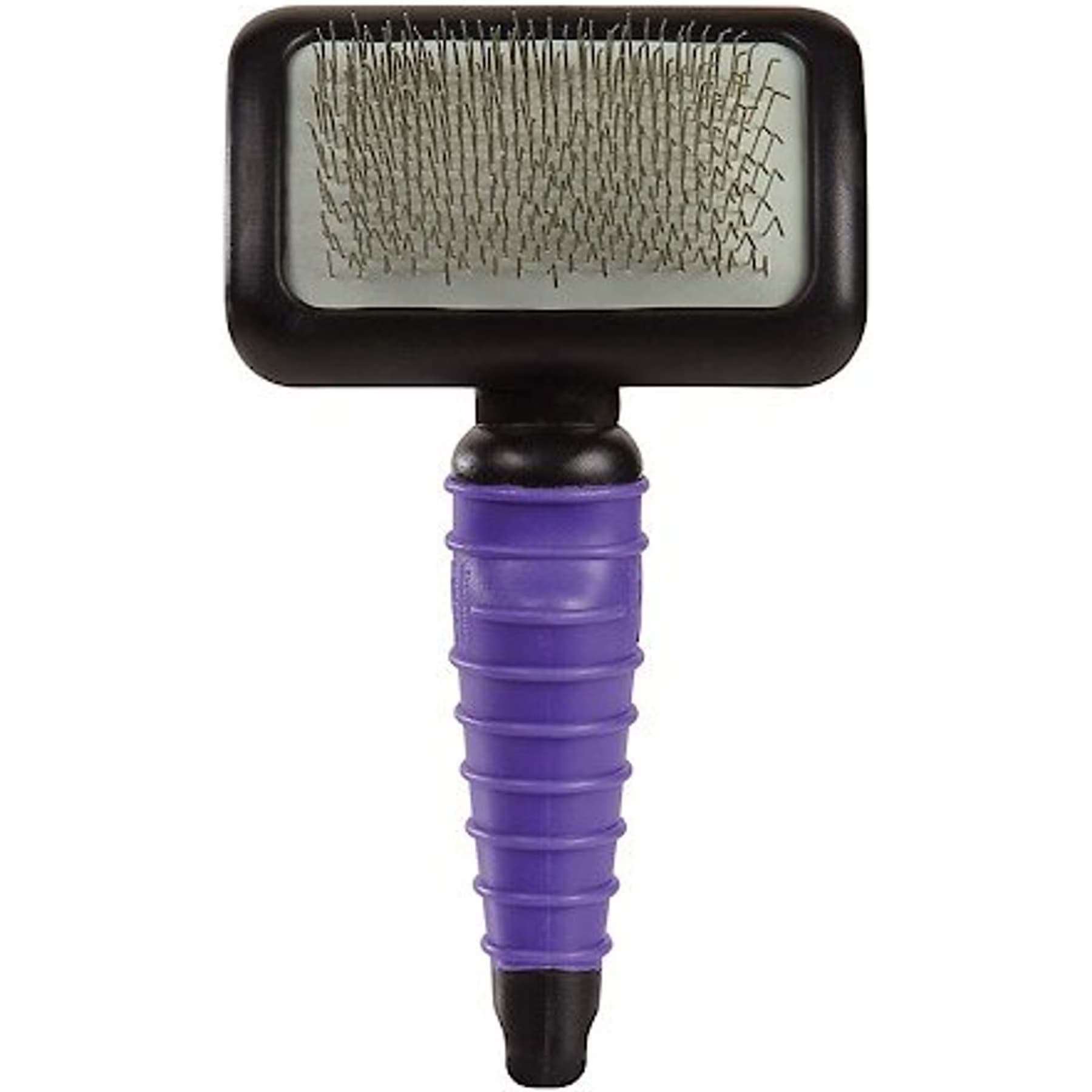 Master Grooming Tools Master Grooming Tools Ergonomic Slicker Pet Brush, Purple, Medium