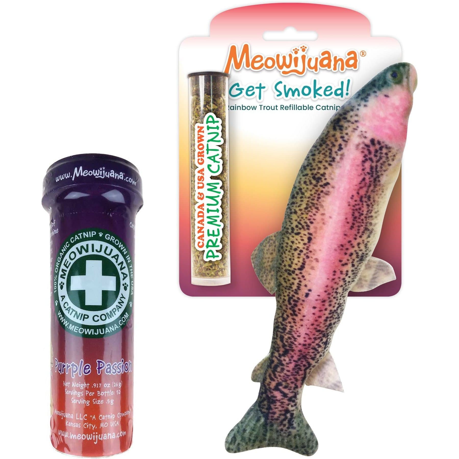 Meowijuana Meowijuana Purrple Passion Catnip & Silvervine Blend Catnip