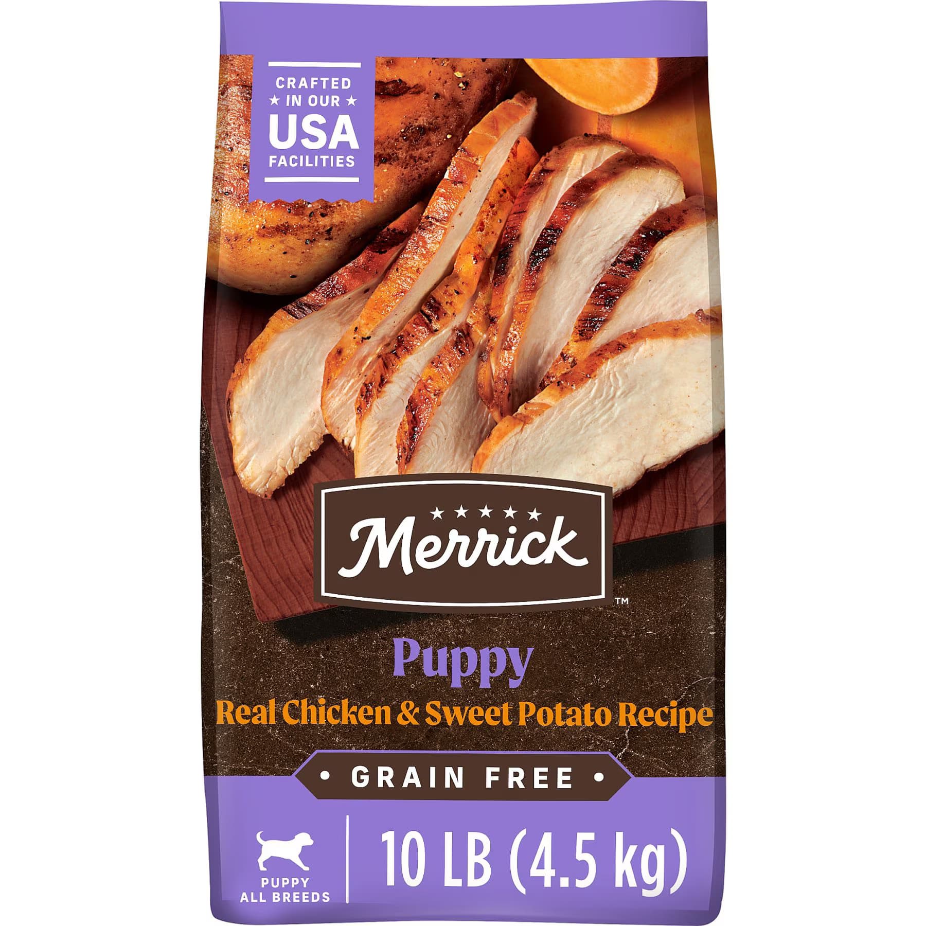 Merrick Merrick Grain-Free Real Chicken + Sweet Potato Dry Puppy Food Real Chicken & Sweet Potato Recipe