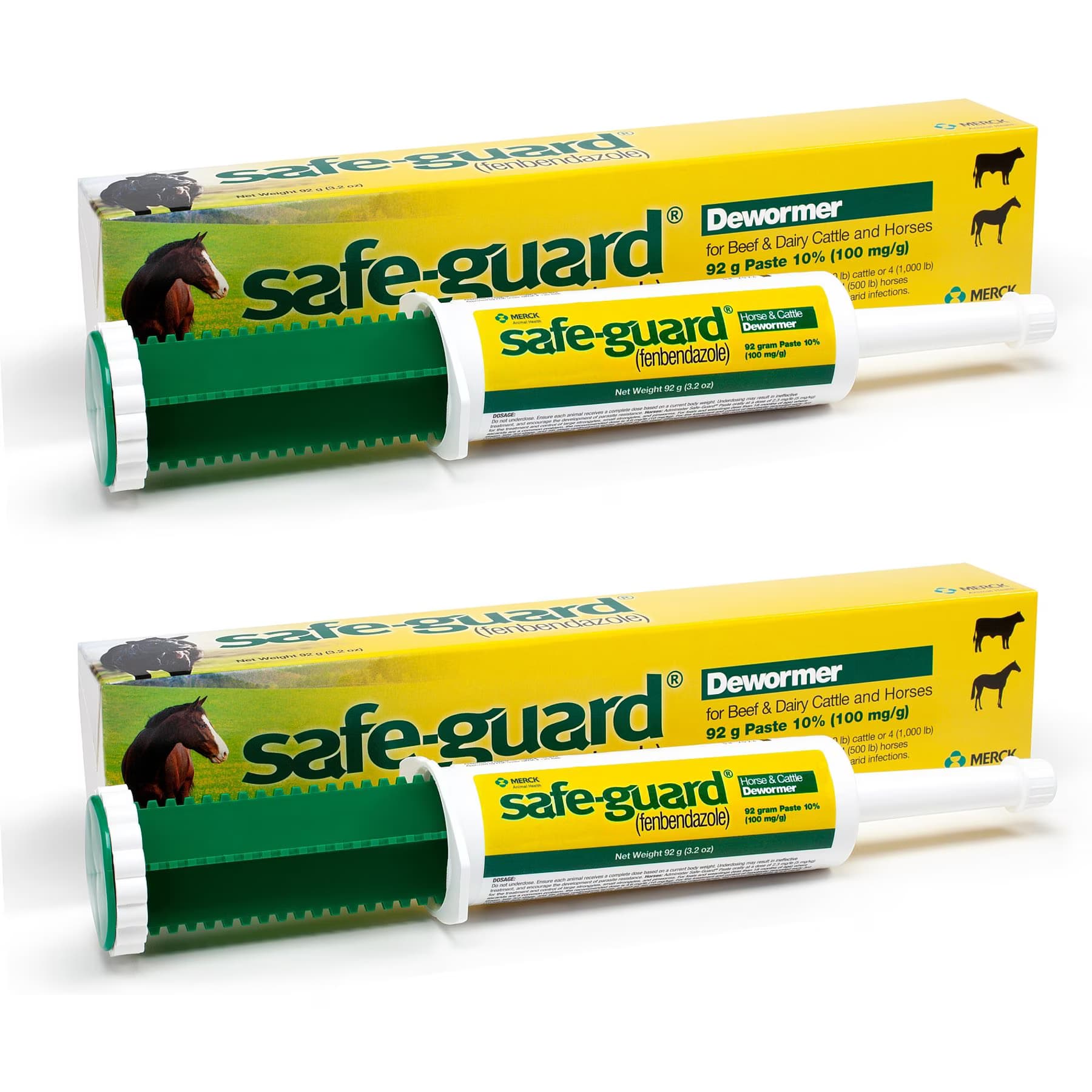 Safe-Guard Equine Paste Horse Dewormer, 10%, 92-gm tube — view 2