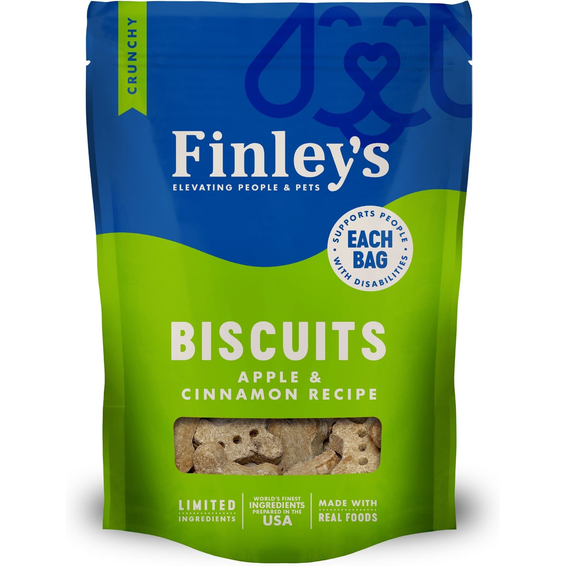 Finley's Finley’s Wheat-Free Apple & Cinnamon Crunchy Biscuit Dog Treats