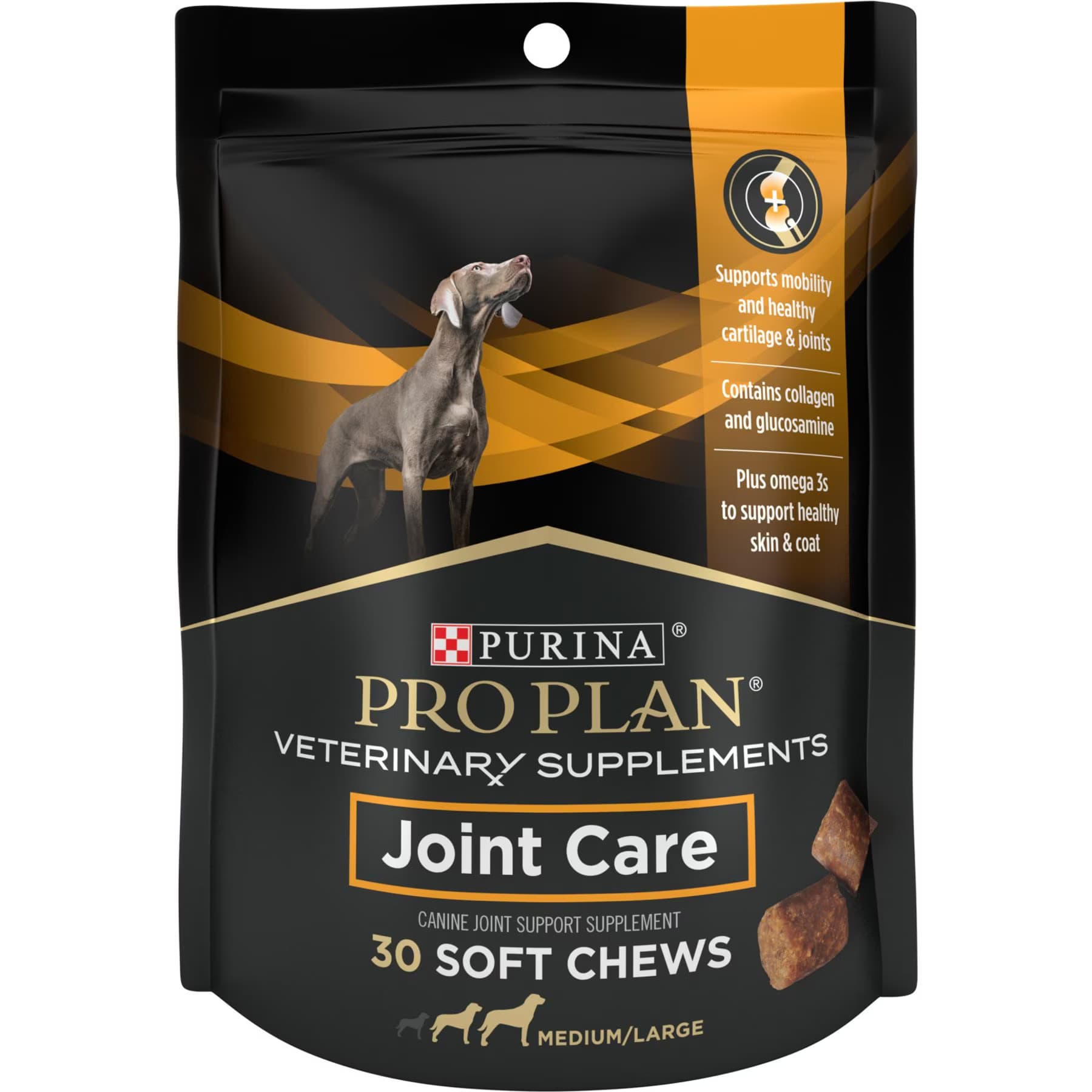 Purina Pro Plan Veterinary Diets Purina Pro Plan Veterinary Diets Joint Supplement for Dogs, Hip & Joint Soft Chews for Large Dogs