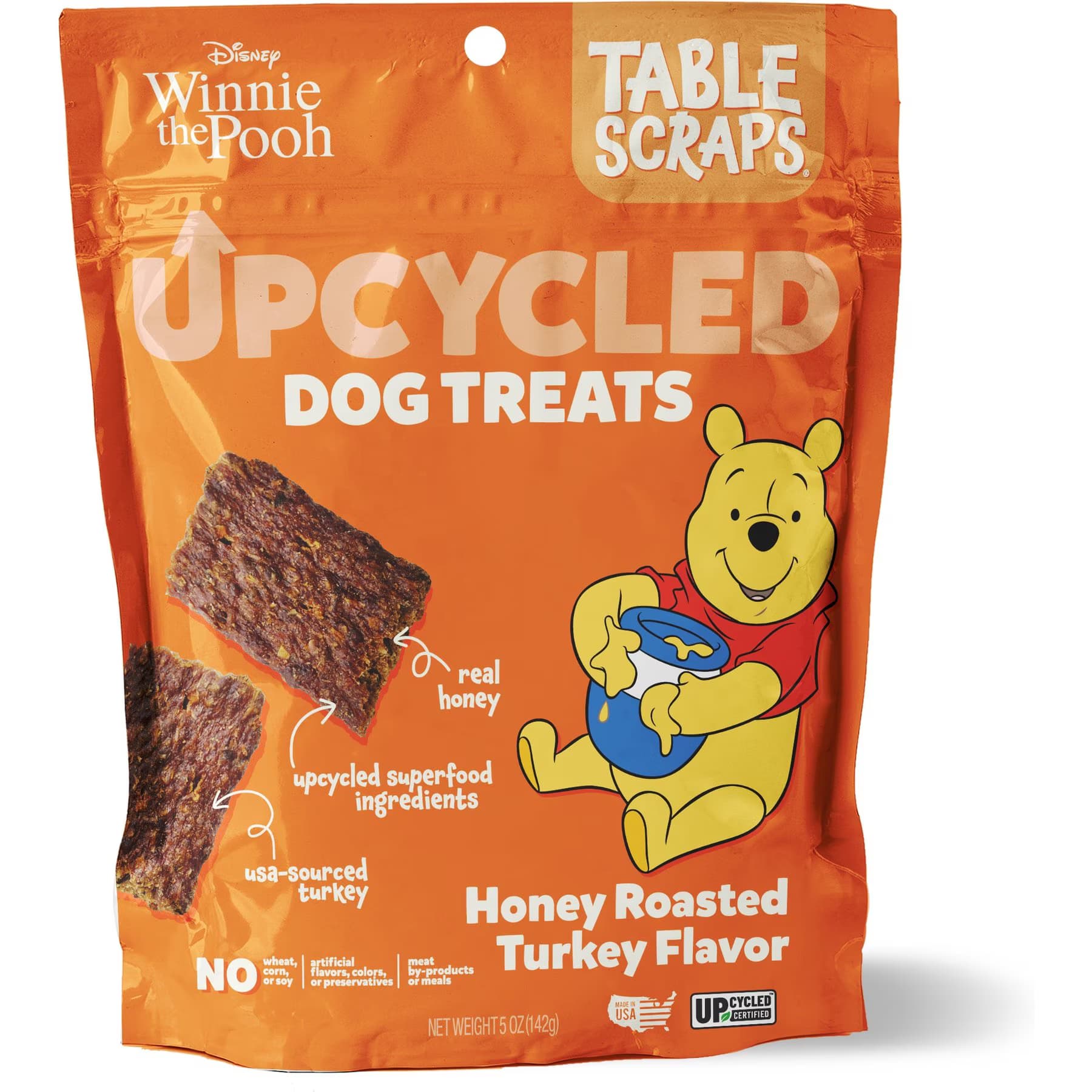 Disney Table Scraps Disney Table Scraps Winnie the Pooh Organic Honey Roasted Turkey Recipe Dog Treats