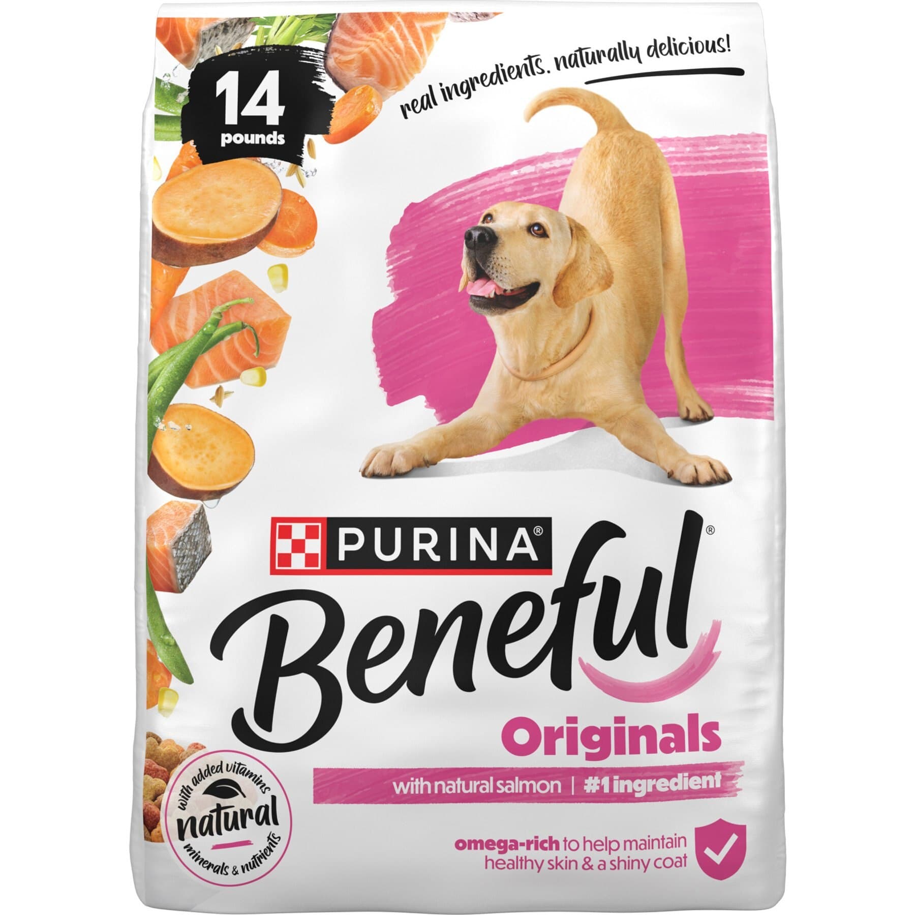 Purina Beneful Originals with Natural Salmon Dry Dog Food — view 5