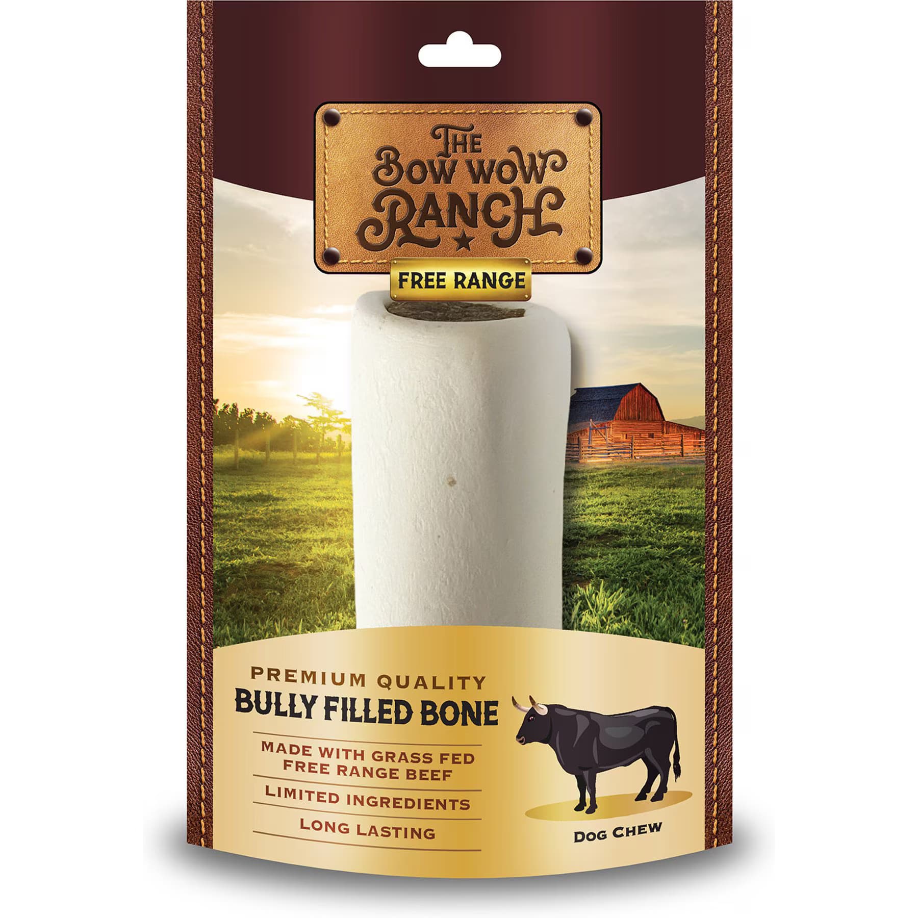 Bow Wow Ranch Bow Wow Ranch Bully Filled Dog Bone