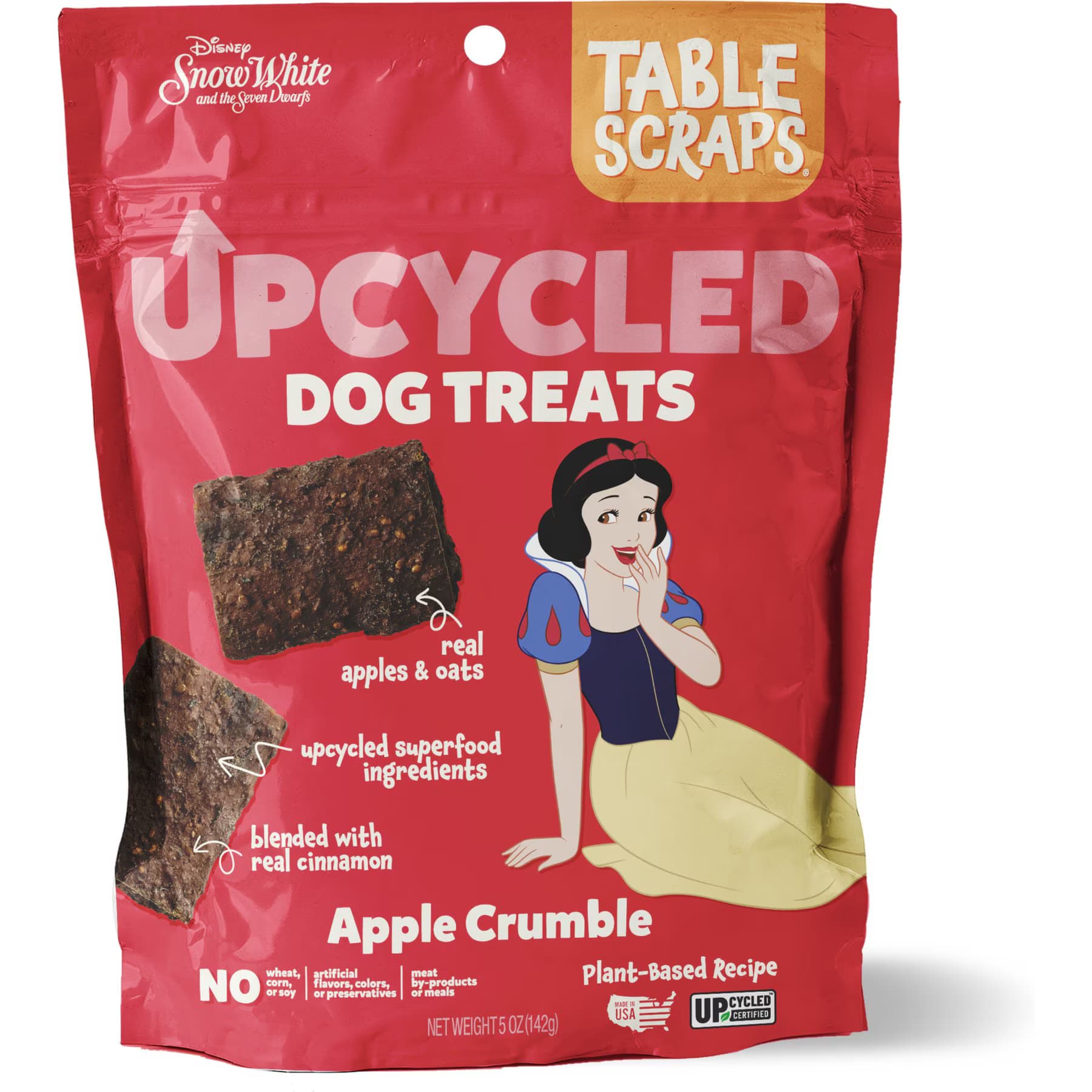 Disney Table Scraps Disney Table Scraps Snow White Apple Crumble Plant-Based Recipe Upcycled Dog Treats