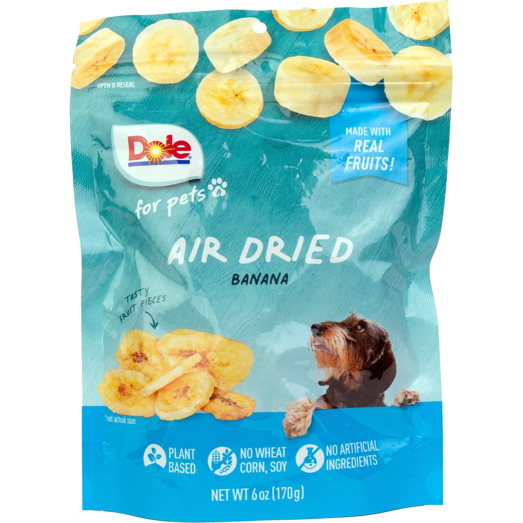 Dole Dole Air-Dried Banana Chips Dehydrated Dog Treats