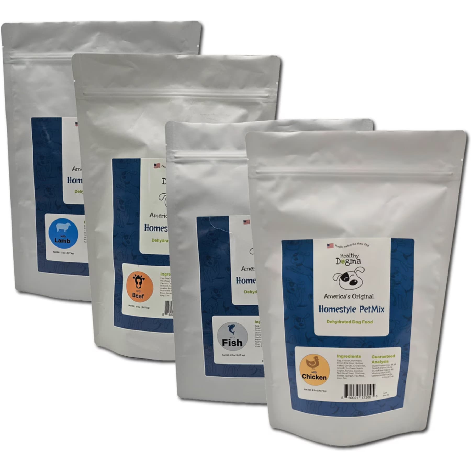 Healthy Dogma Healthy Dogma Homestyle PetMix Chicken Dehydrated Dog Food, 10-lb bucket