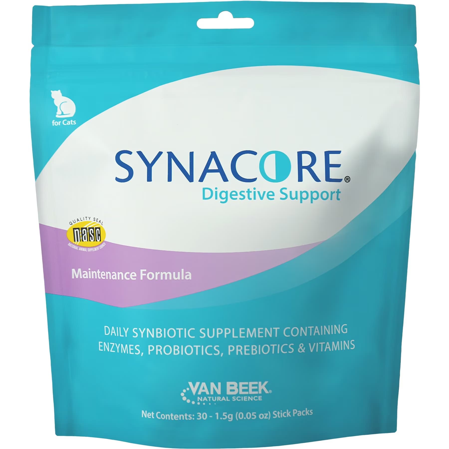 Van Beek Natural Science Van Beek Natural Science Synacore Digestive Support Cat Supplement
