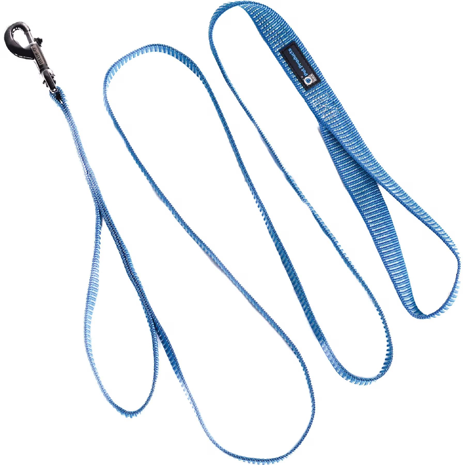 Blue-9 Blue-9 Pet Products Reflective Dog Leash, Blue Ice, Small/Medium: 6-ft long, 5/8-in wide