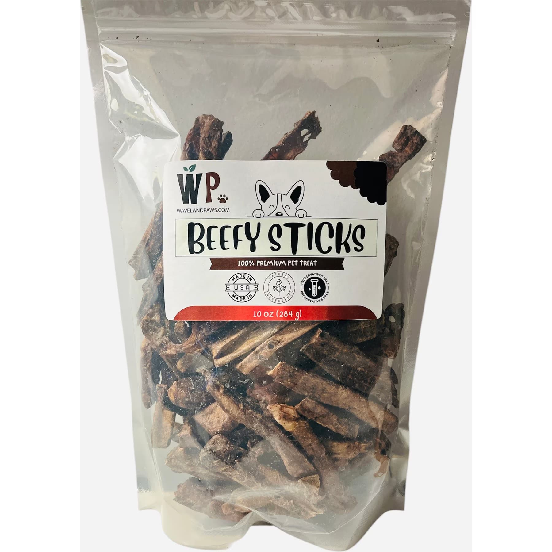 Waveland Paws Waveland Paws Beef Meaty Sticks Dog Treats