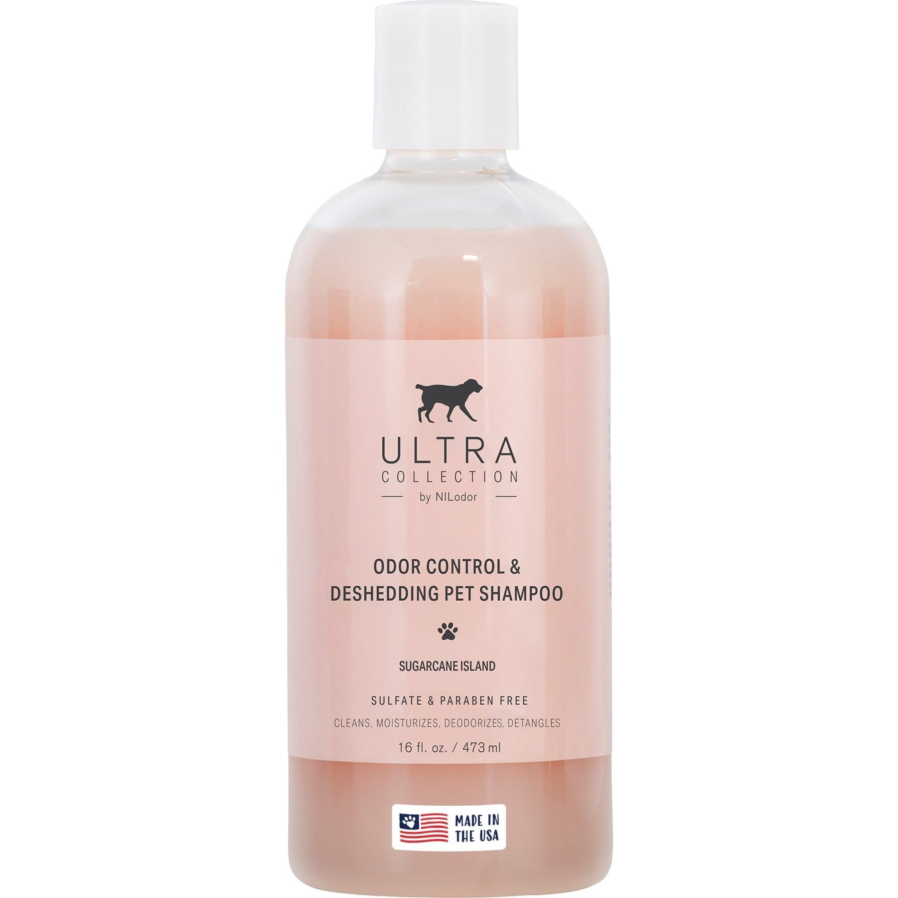 Ultra Collection Ultra Collection Sugarcane Island Odor Control & Deshedding Dog Shampoo, 16-fl oz bottle