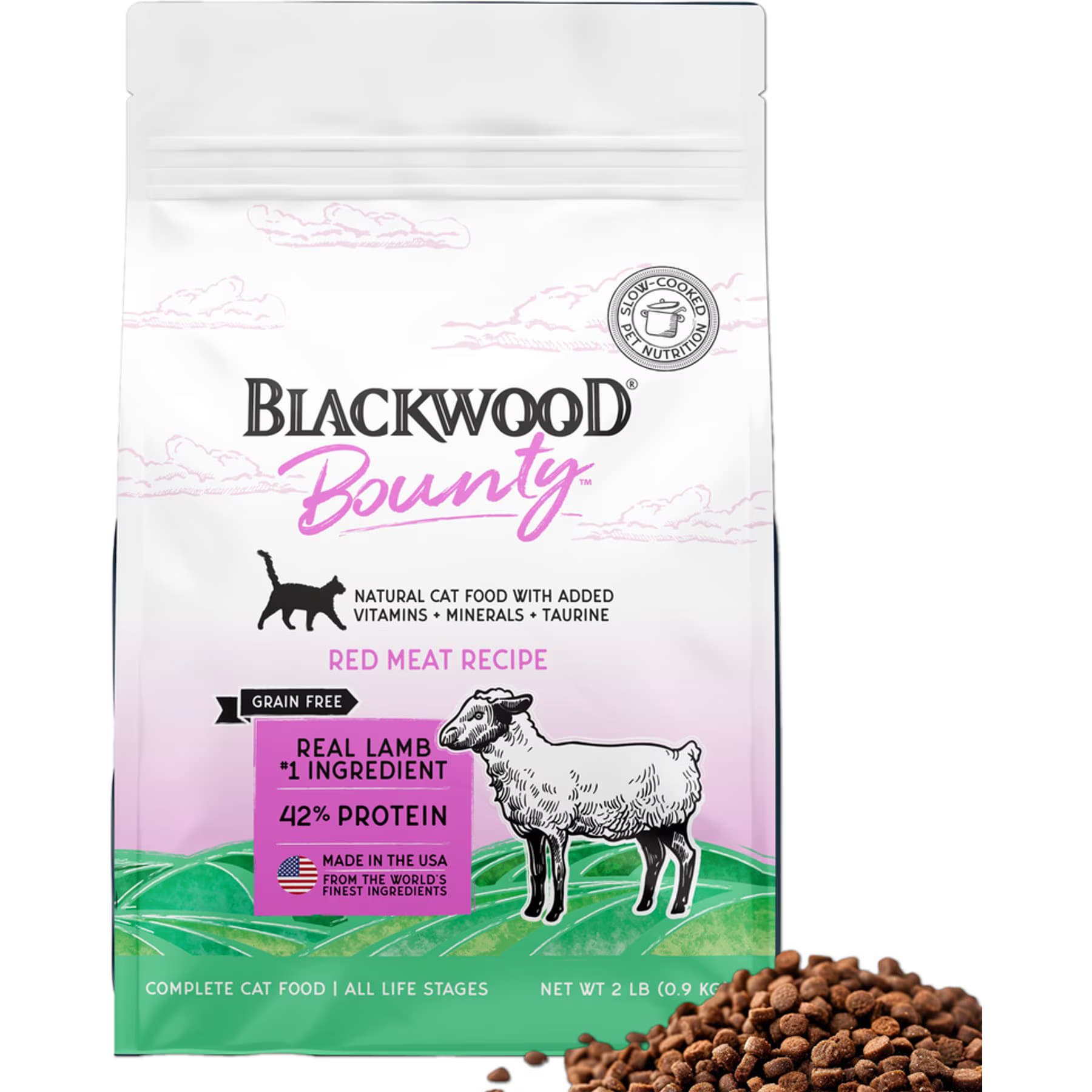 Blackwood Bounty Grain-Free Red Meat Recipe All Life Stages Dry Cat Food — view 3