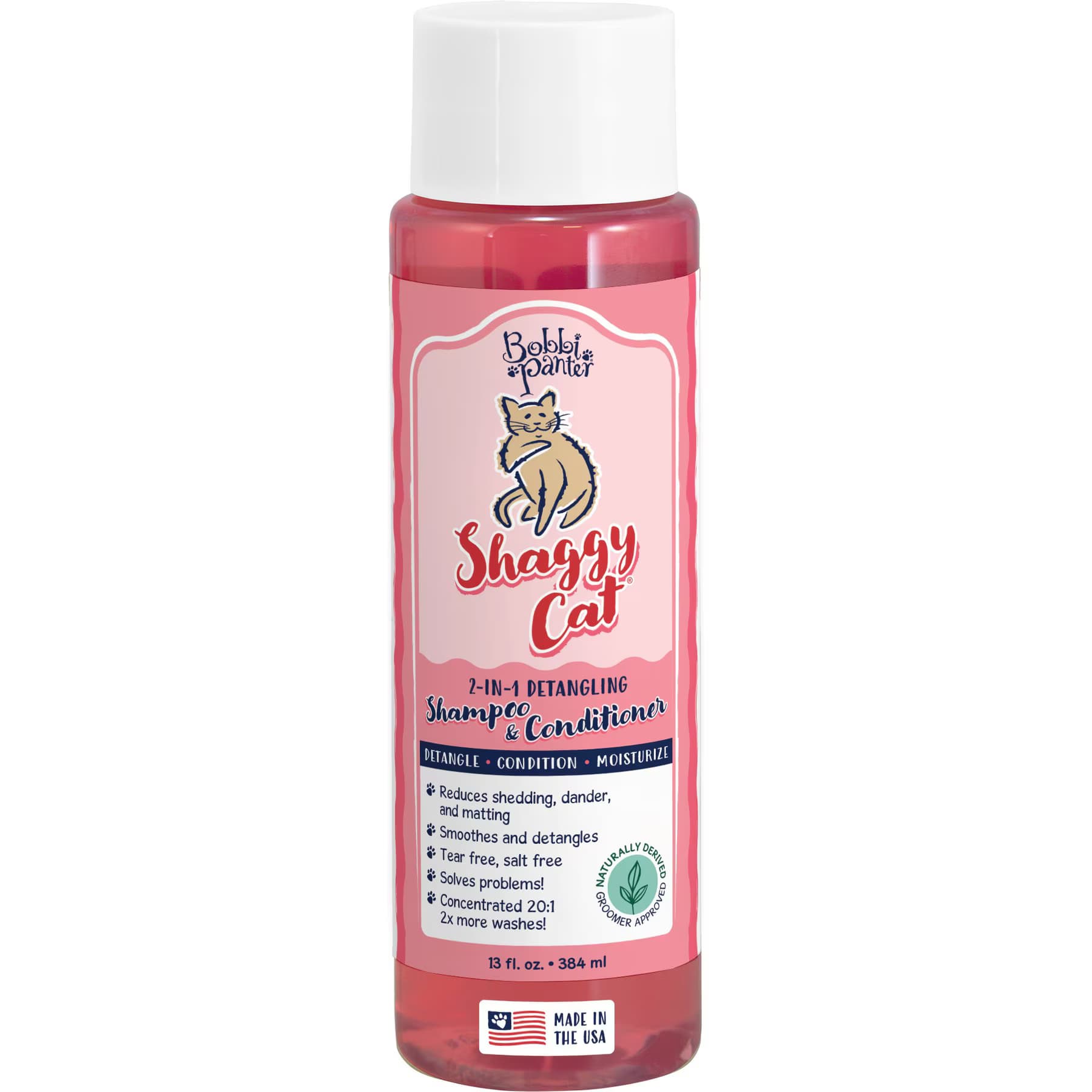 Bobbi Panter Bobbi Panter Signature Shaggy Cat Shampoo & Conditioner, 8-fl oz bottle