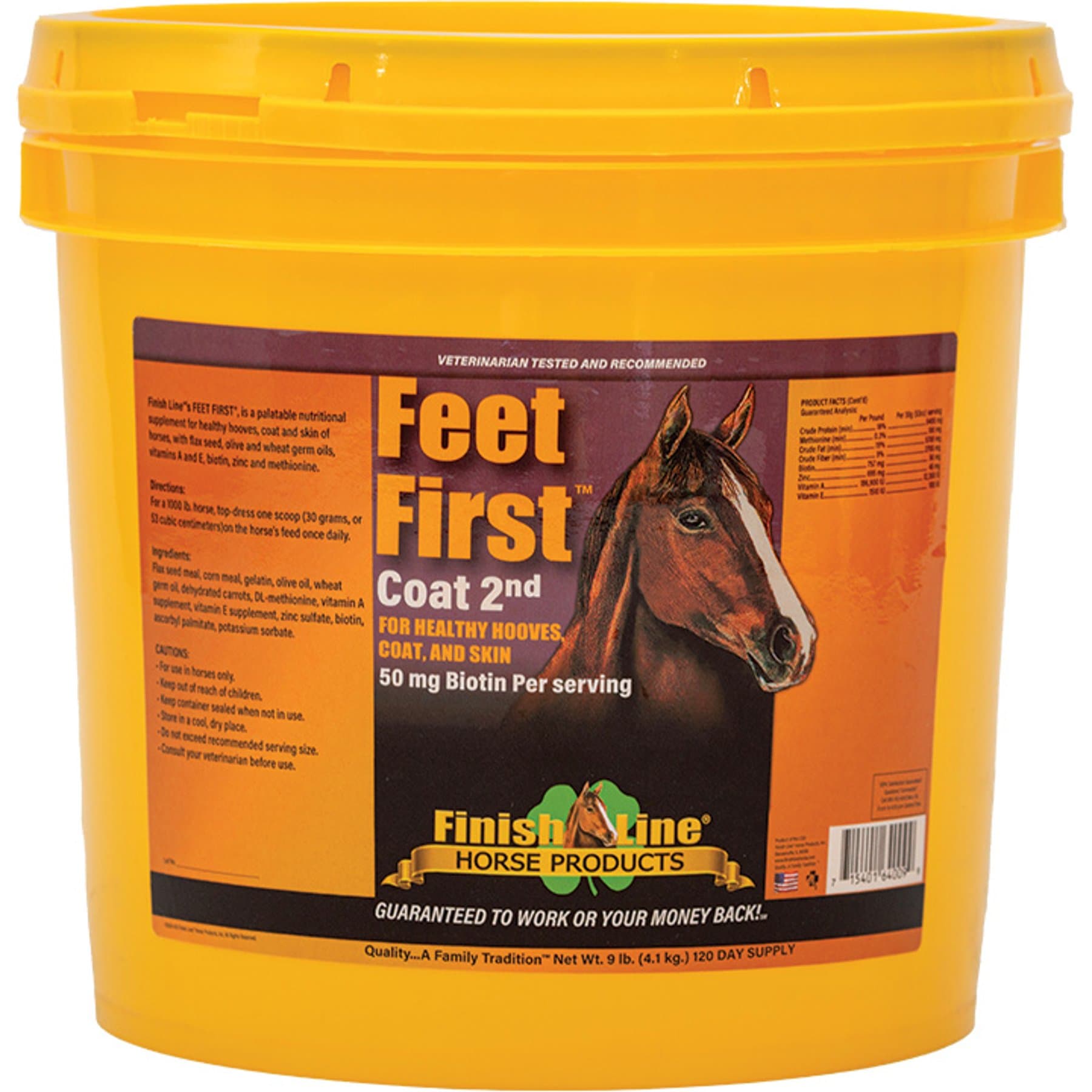 Finish Line Feet First Skin, Coat & Hoof Care Powder Horse Supplement — view 3