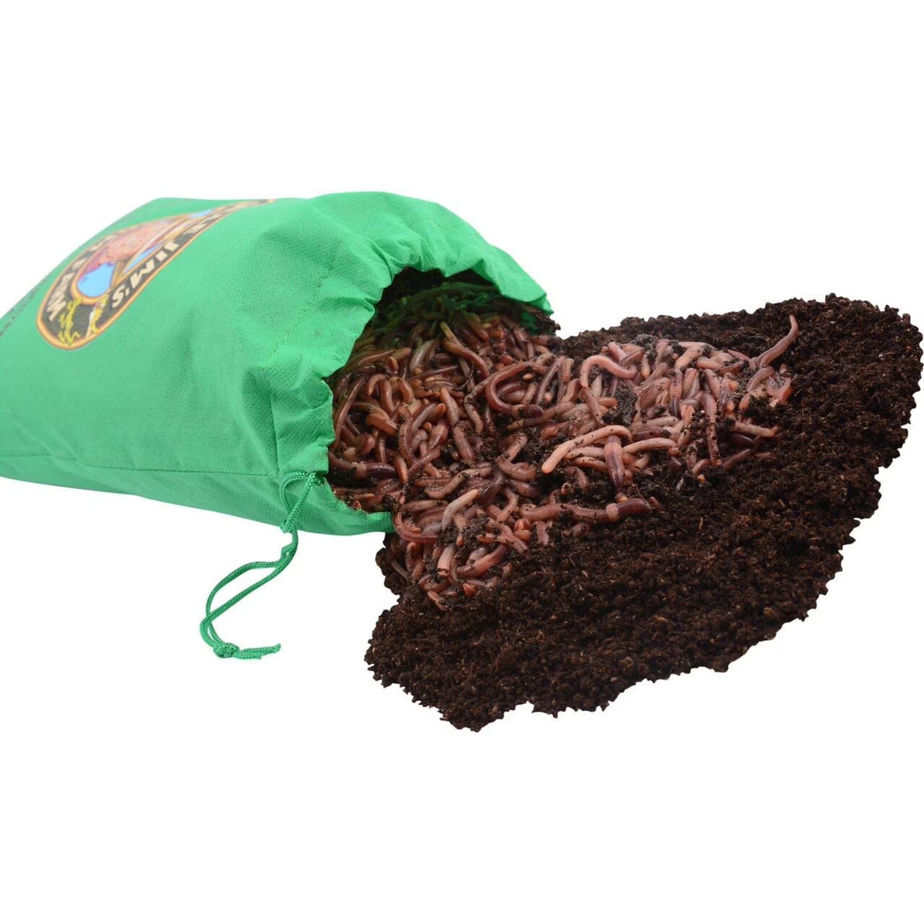 Uncle Jim's Worm Farm Uncle Jim’s Worm Farm Super Red European Night Crawler Reptile & Fish Food