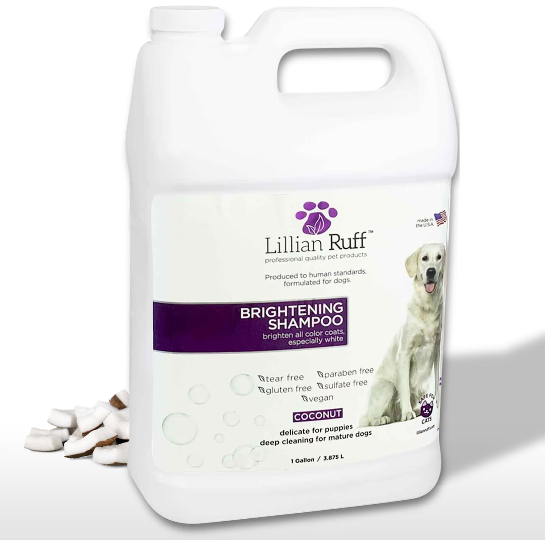 Lillian Ruff Lillian Ruff Brightening Dog Shampoo, 128-fl oz bottle