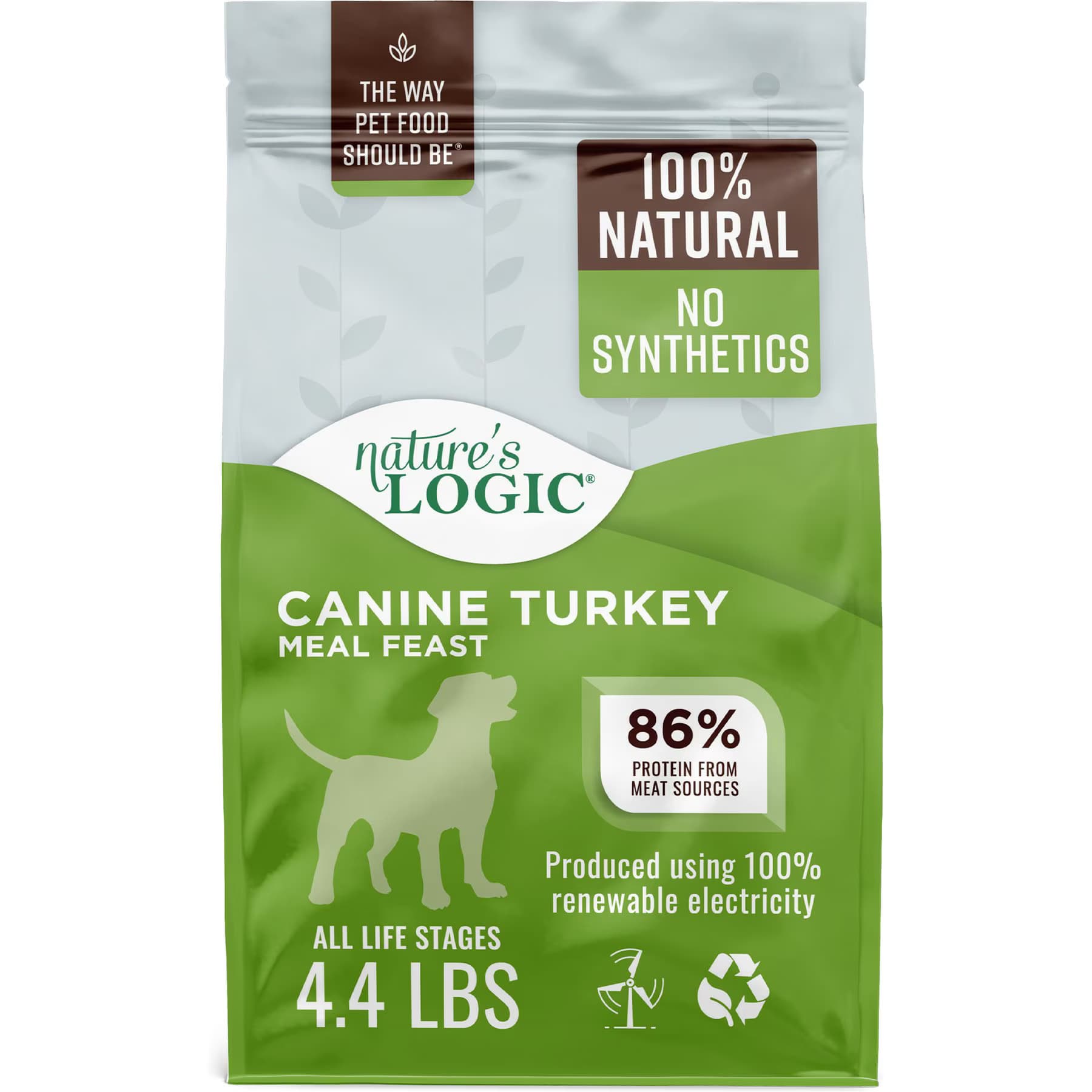 Nature's Logic 100% Natural Canine Turkey Meal Feast All Life Stages Dry Dog Food — view 3