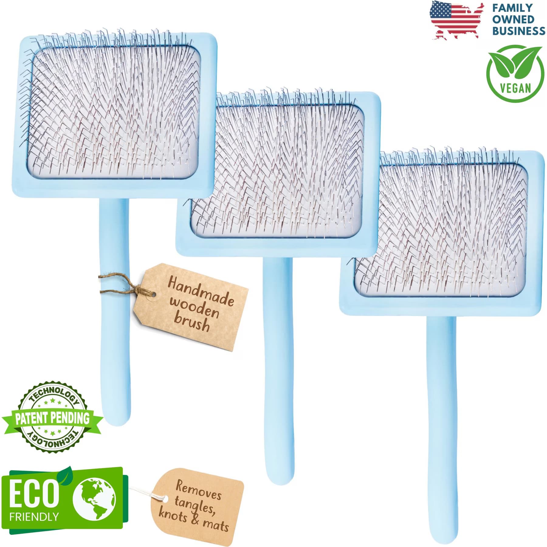 Flying Pawfect Flying Pawfect Flat Dog Brush