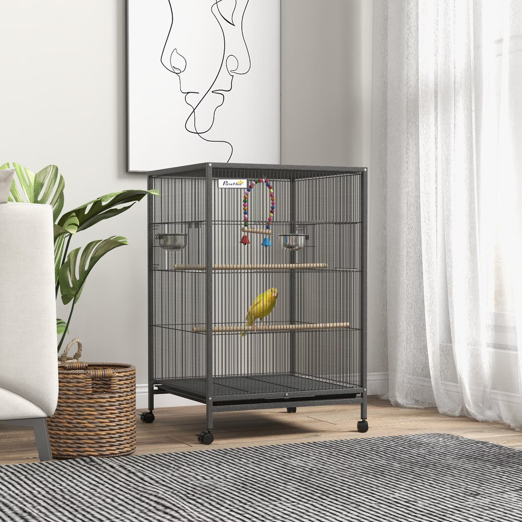 Little Pals Little Pals 30-in Metal Bird Cage