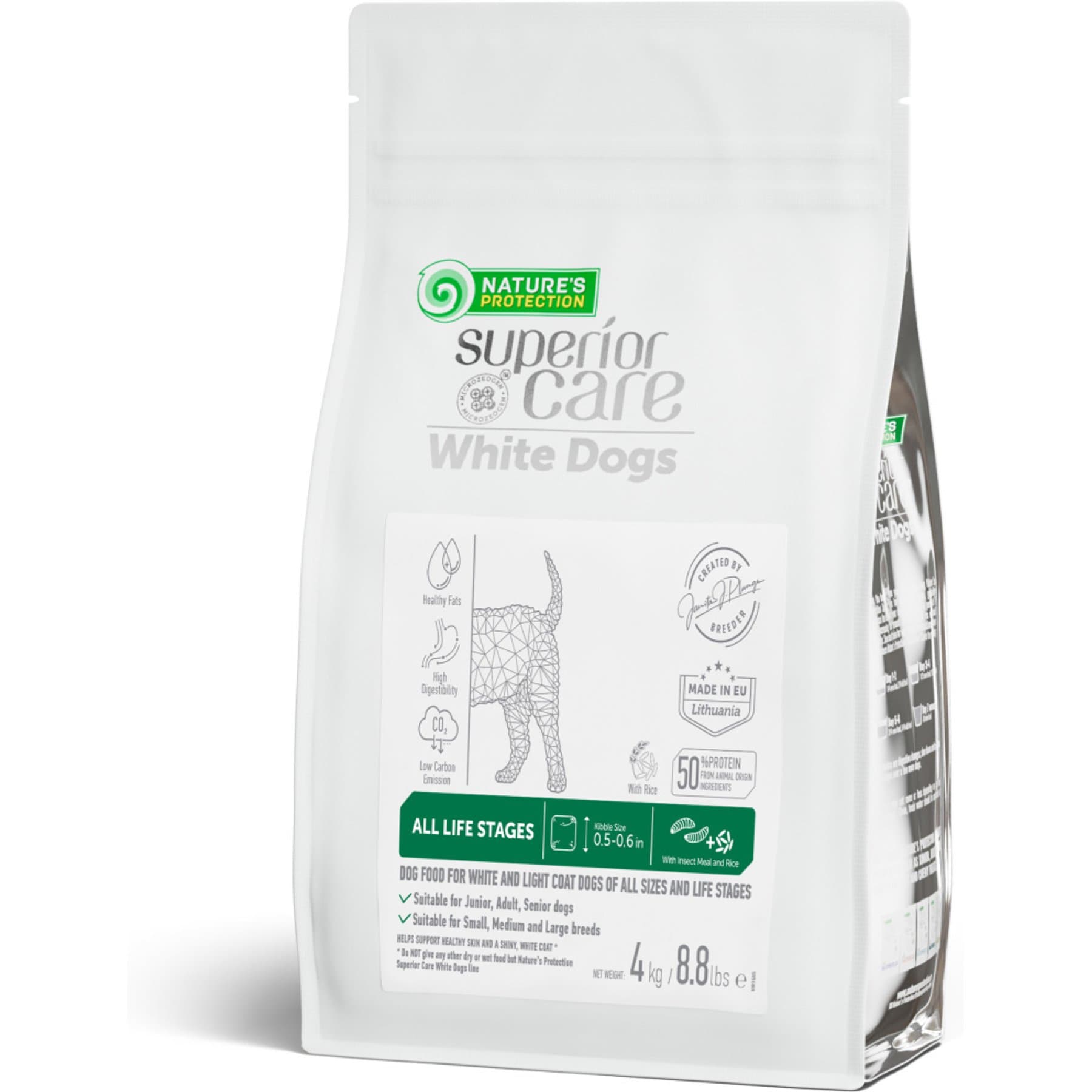 Nature's Protection Superior Care All Life Stages & Breeds Insect & Rice Dry Dog Food — view 2