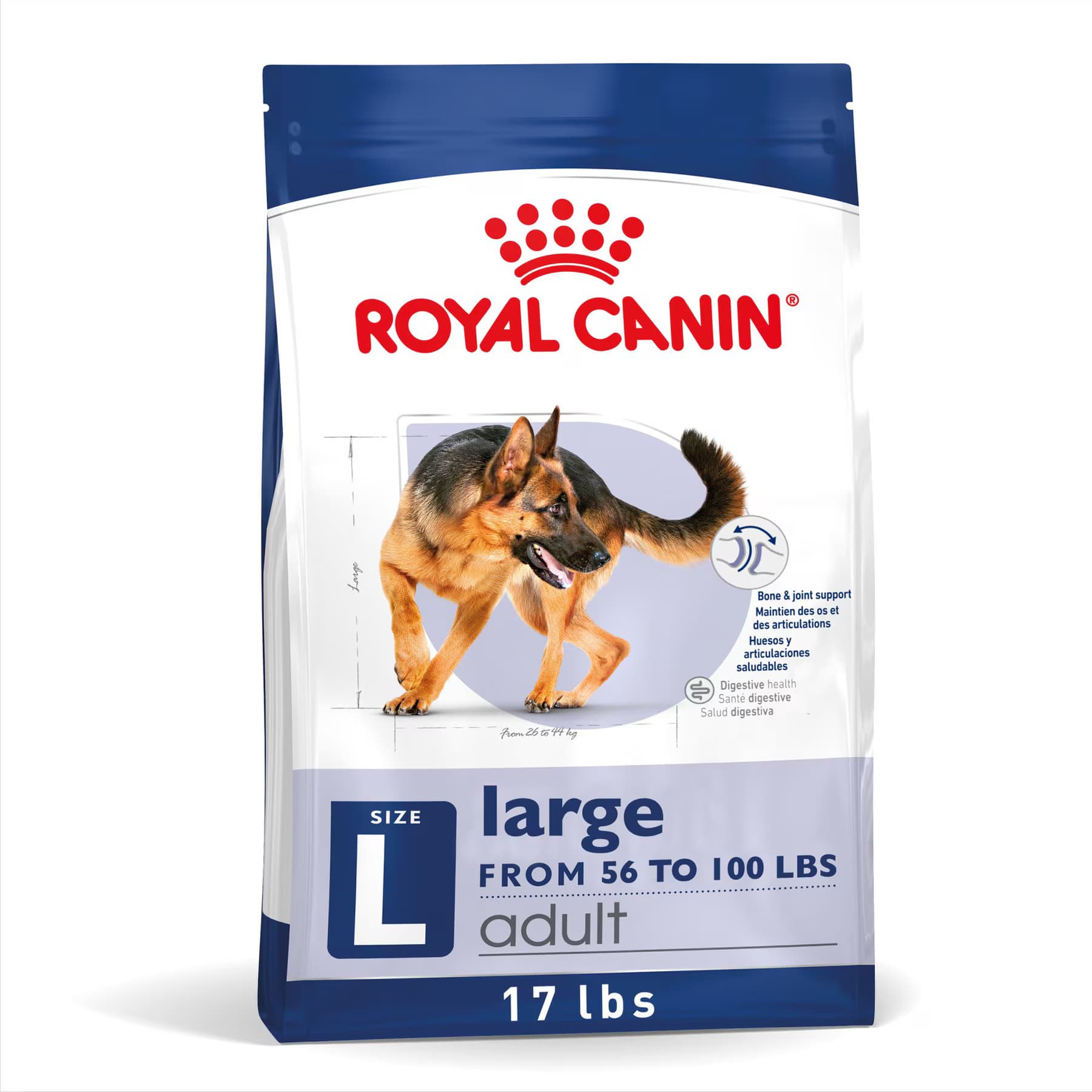 Royal Canin Size Health Nutrition Large Adult Dry Dog Food, 60-lb bundle — view 8