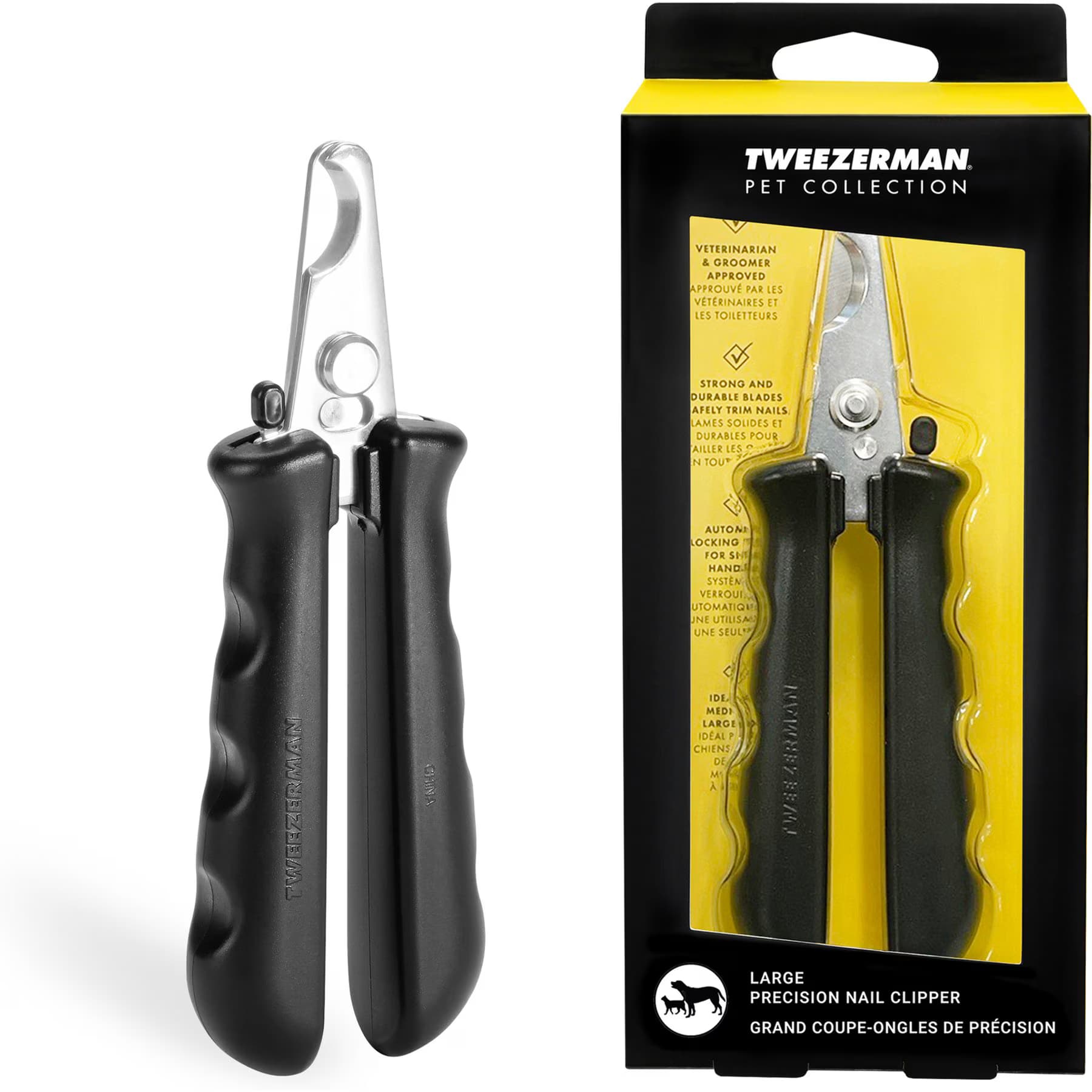 Tweezerman Professional Trimmer Stainless Steel Cat & Dog Nail Clippers, Large — view 2