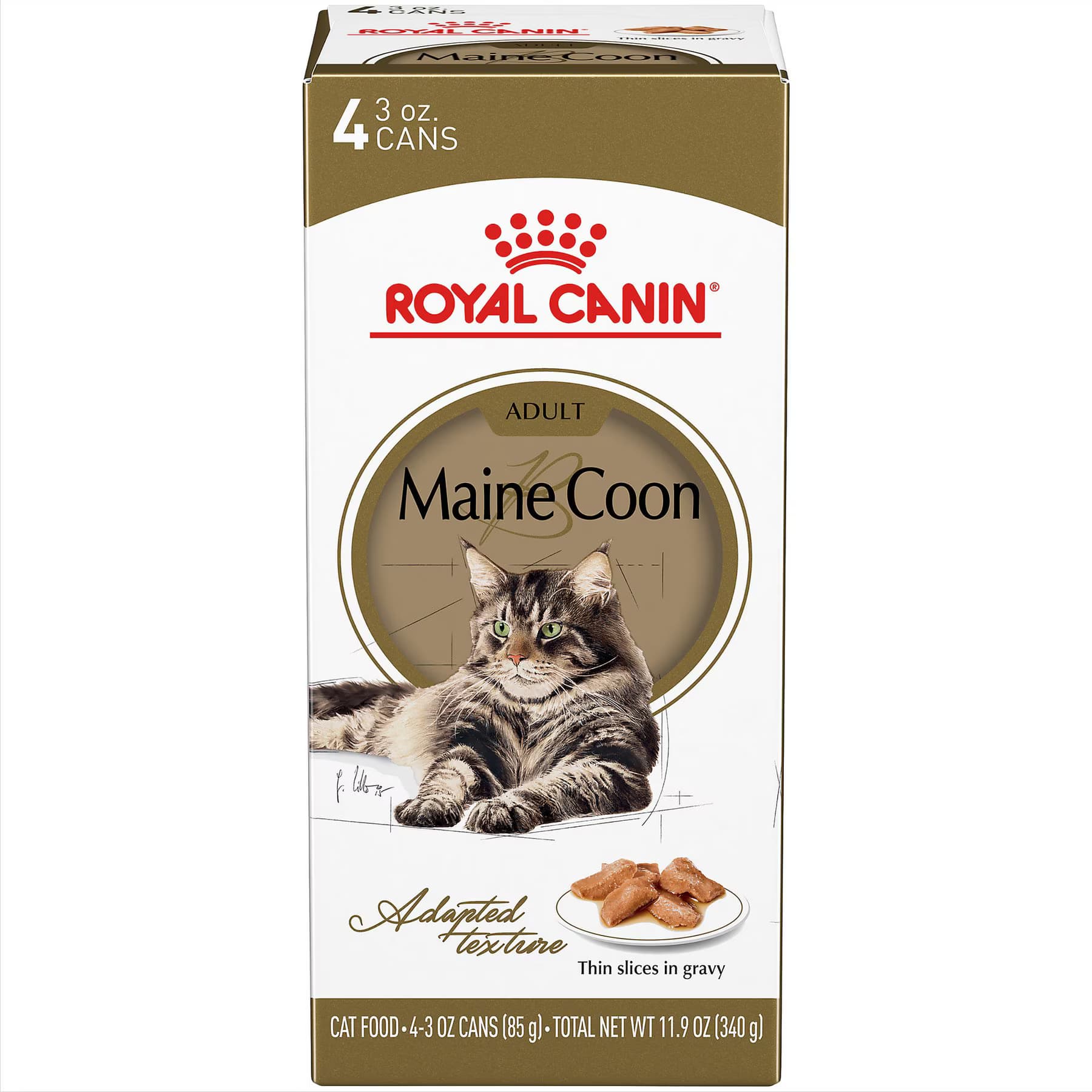 Royal Canin Maine Coon Adult Thin Slices in Gravy Wet Cat Food — view 2
