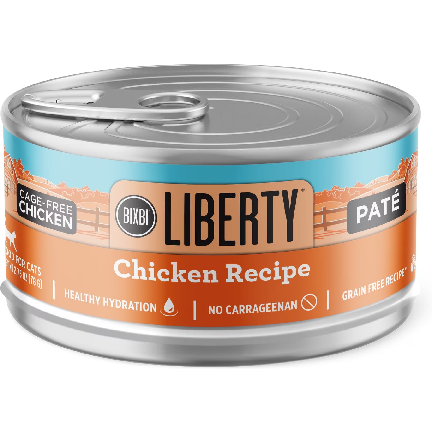 BIXBI BIXBI Liberty Chicken Pate Recipe Grain-Free Wet Cat Food