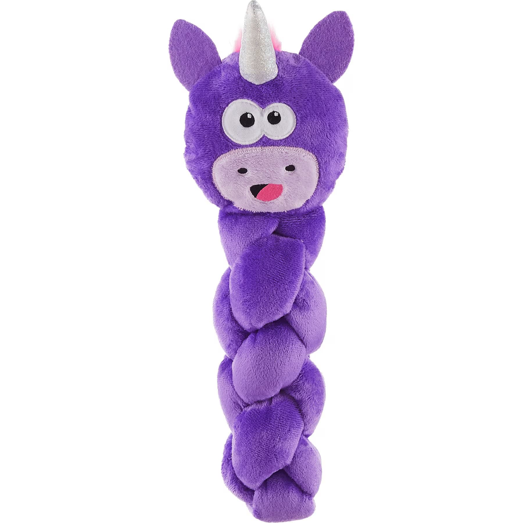 Nina Ottosson by Outward Hound Nina Ottosson by Outward Hound Twistiez Interactive Unicorn Plush Puzzle Dog Toy, Purple