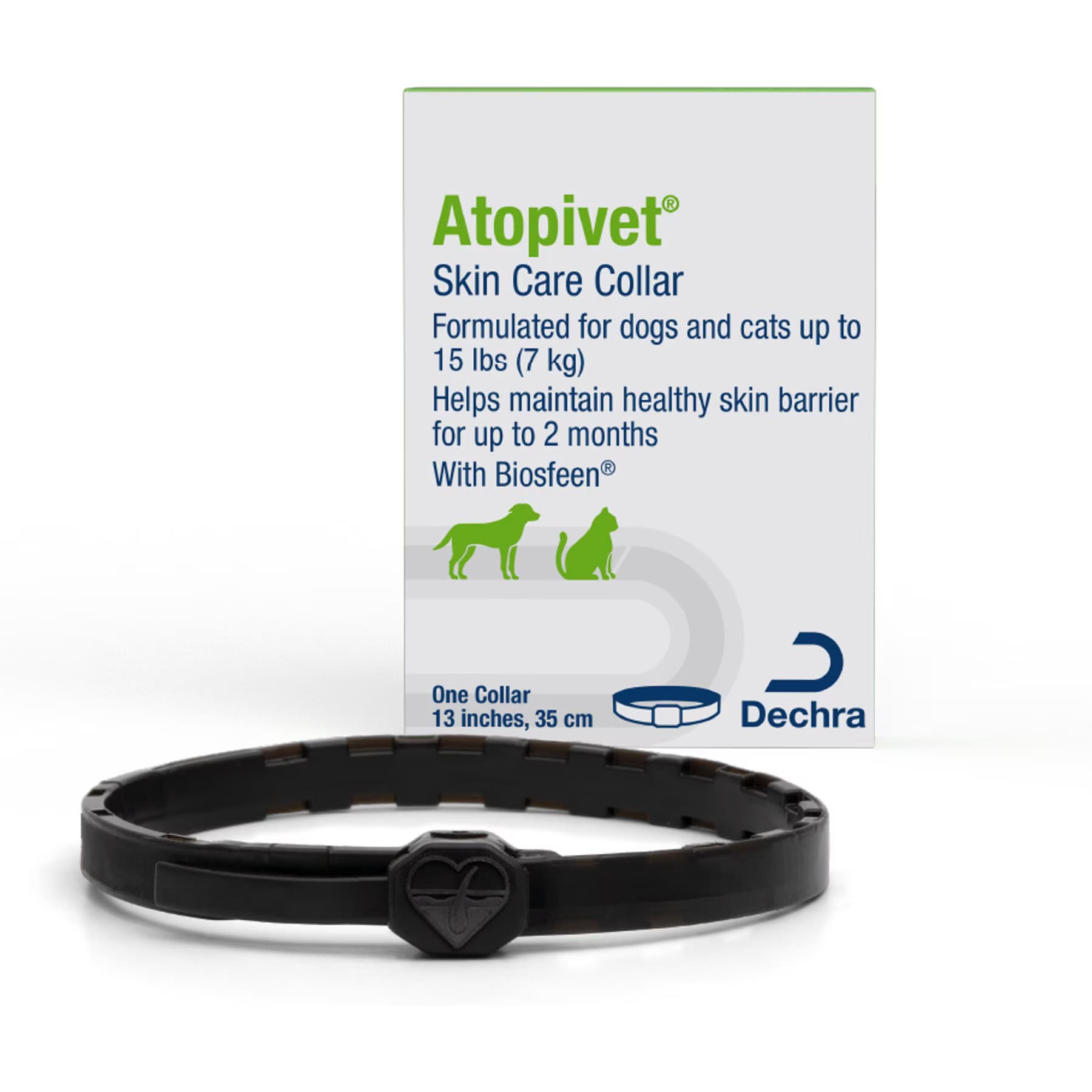 Atopivet Atopivet Dog & Cat Skin Care Collar, 13-in