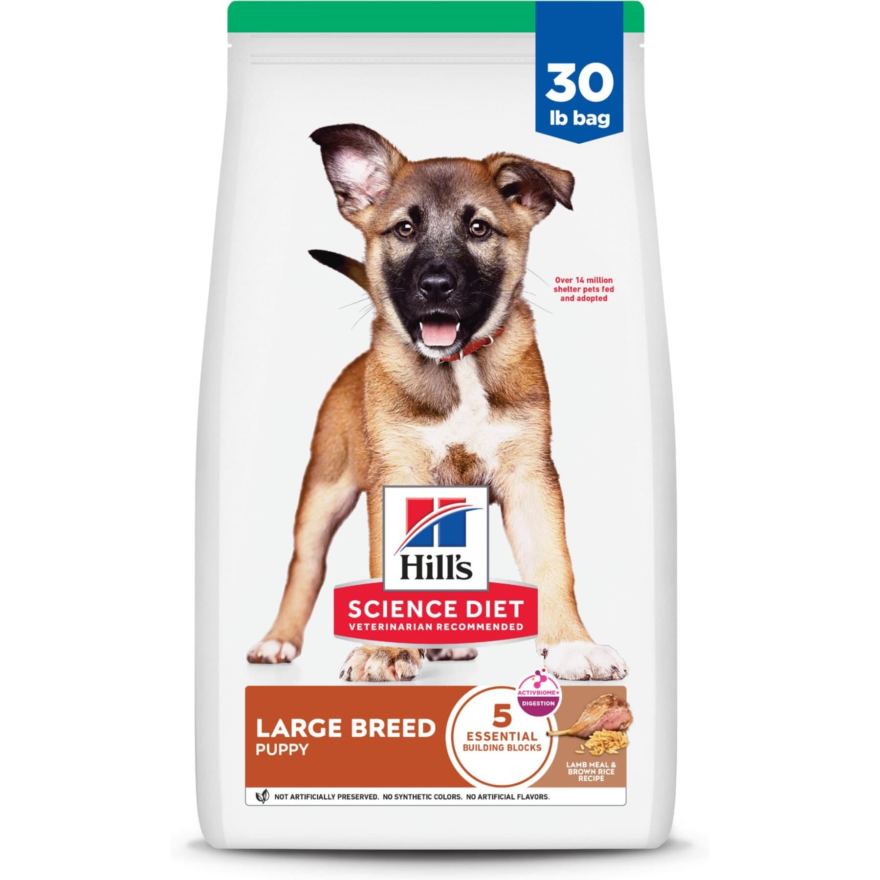 X - Hill's Science Diet Puppy Lamb Meal & Rice Recipe Large Breed Dry Dog Food — view 2