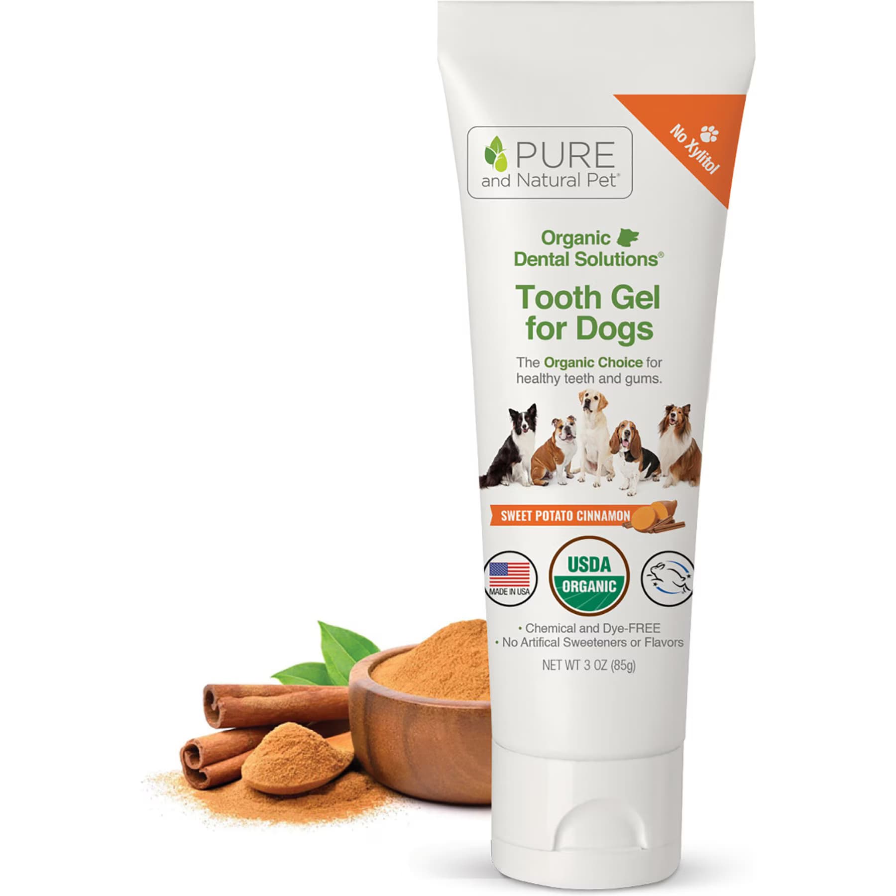Pure and Natural Pet Pure and Natural Pet Dog Tooth Gel, 3-fl oz bottle