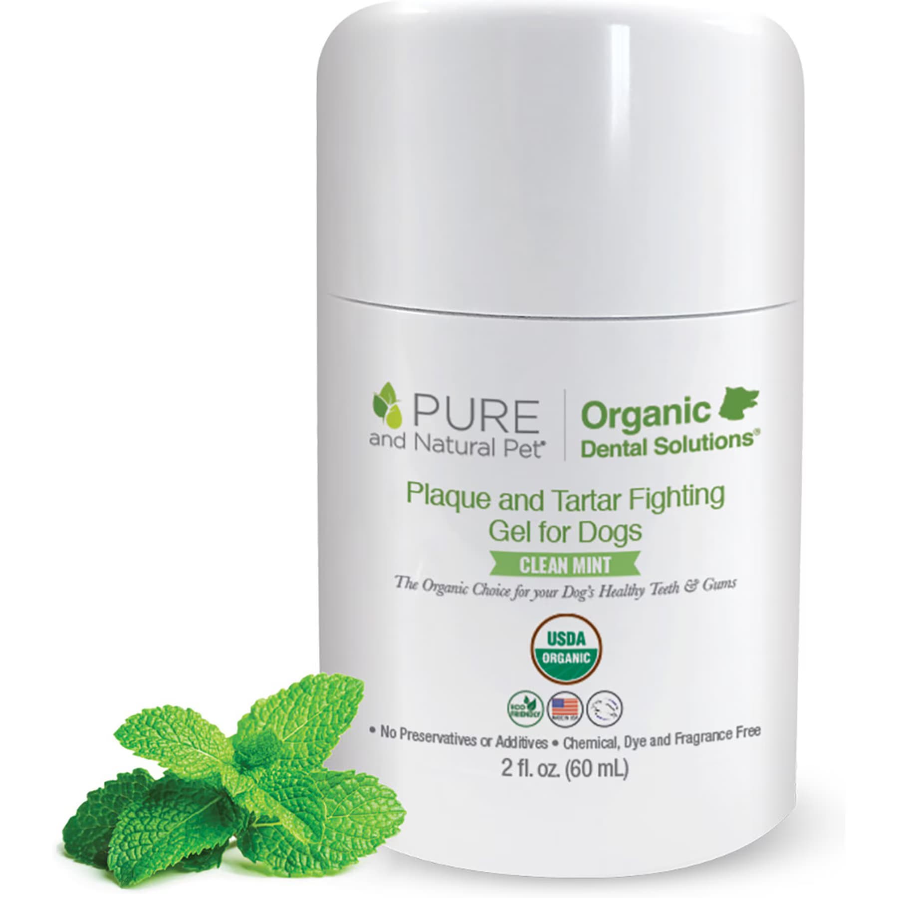 Pure and Natural Pet Pure and Natural Pet Dog Plaque & Tartar Fighting Gel, 2-fl oz bottle