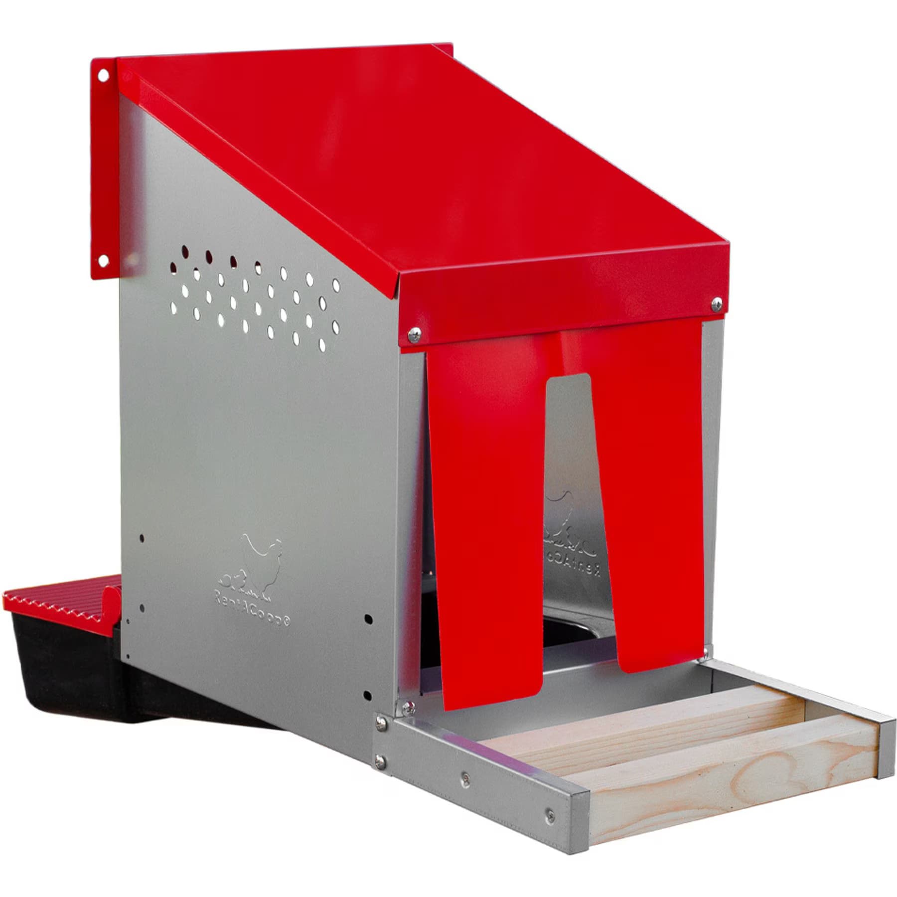 RentACoop RentACoop Roll-Out Reversible Single Compartment Poultry Nesting Box