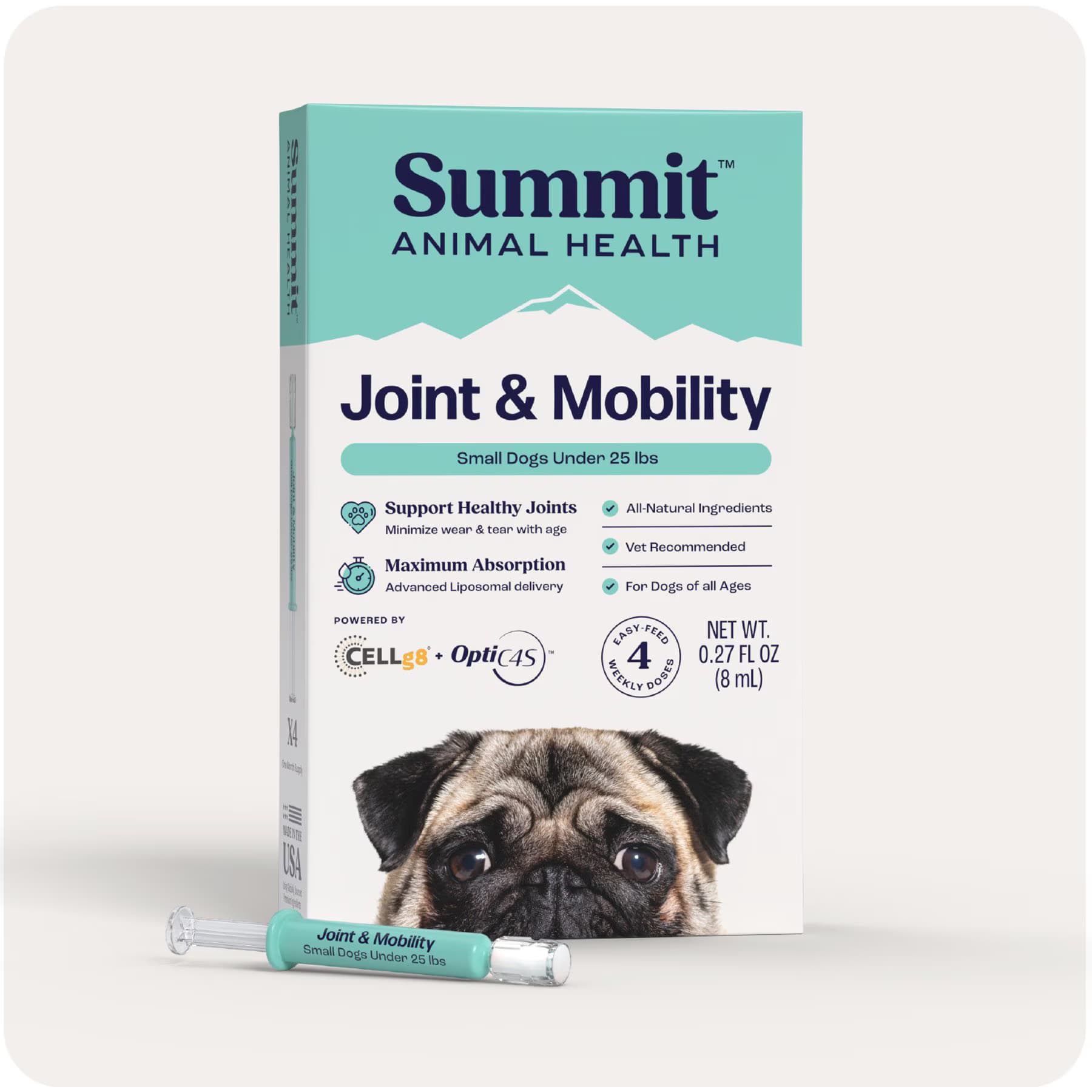 Summit Animal Health Summit Animal Health Liquid Joint & Mobility Supplement for Small Dogs, 0.27-fl oz