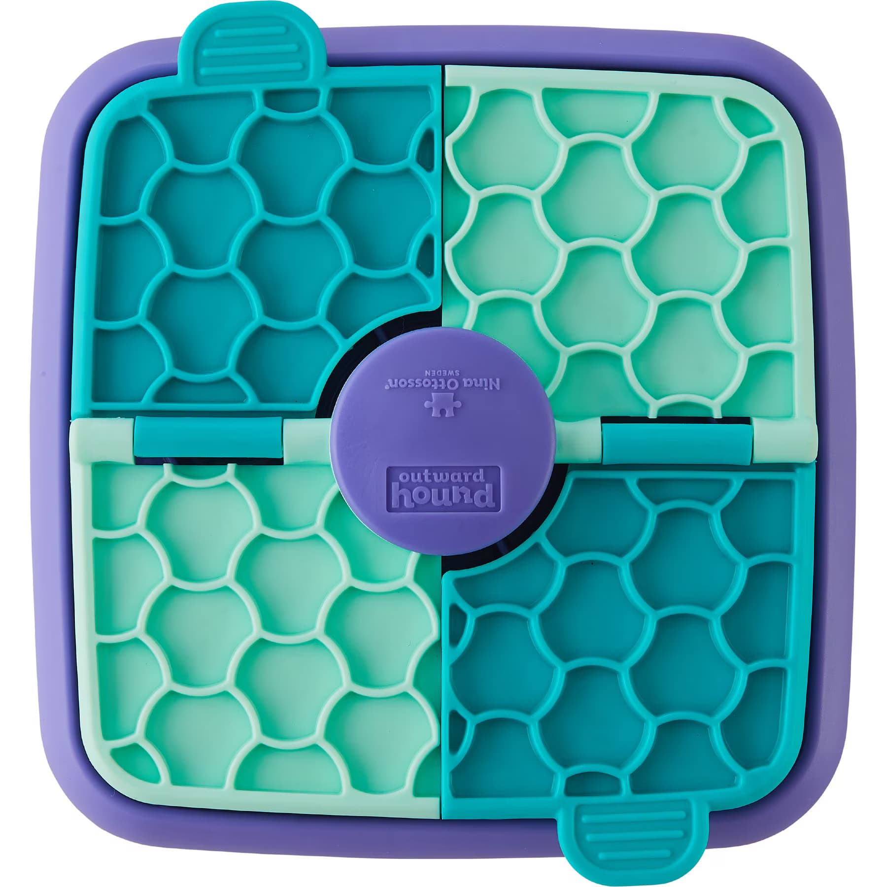 Nina Ottosson by Outward Hound Nina Ottosson by Outward Hound Lick N’ Flip Treat Puzzle Enrichment Dog Toy